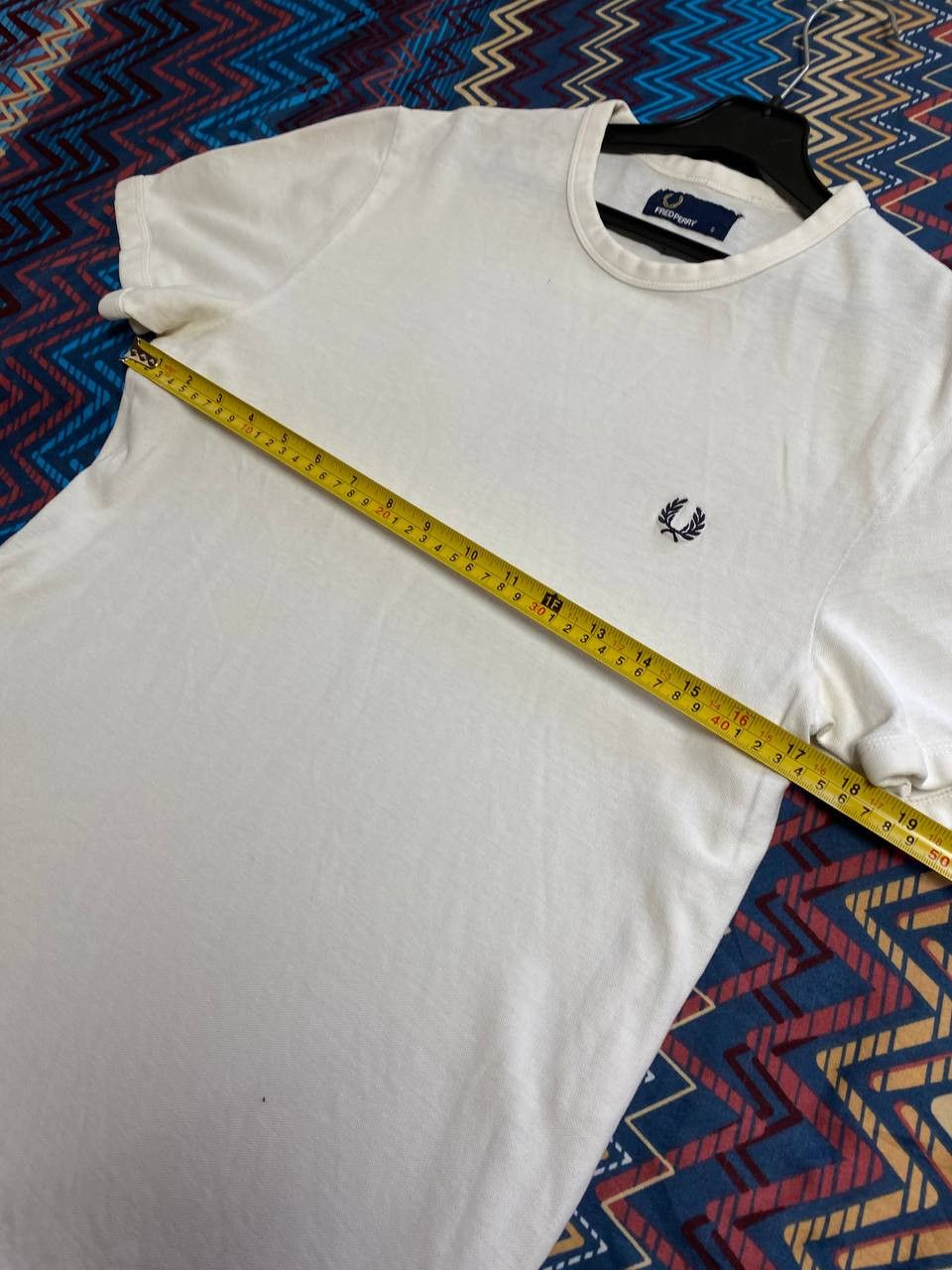 Fred Perry Streetwear T-Shirt Fred Perry white logo Y2K Vintage Size US S / EU 44-46 / 1 - 12 Thumbnail