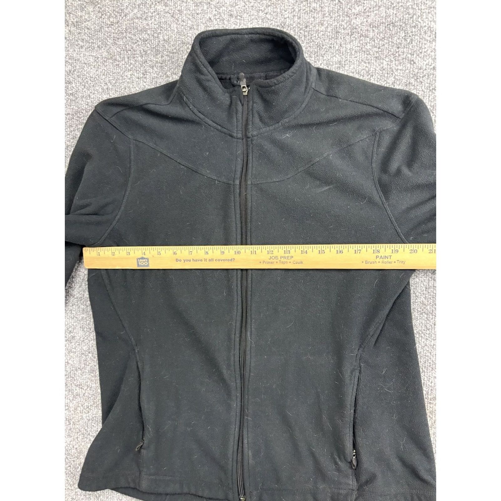 Nike Nike Therma-FIT Jacket Womens XL Black Full Zip Fleece Pockets Running Athletic Secure Zipped Pockets Office Casual Womens XL Black Therma-FIT Jacket Size XL / US 12-14 / IT 48-50 - 6 Thumbnail