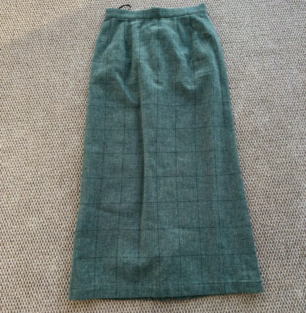 Comme des Garcons COMME des GARÇONS AD1995 Matcha Wool Plaid Skirt K23 Size 26" / US 2 / IT 38 - 5 Thumbnail
