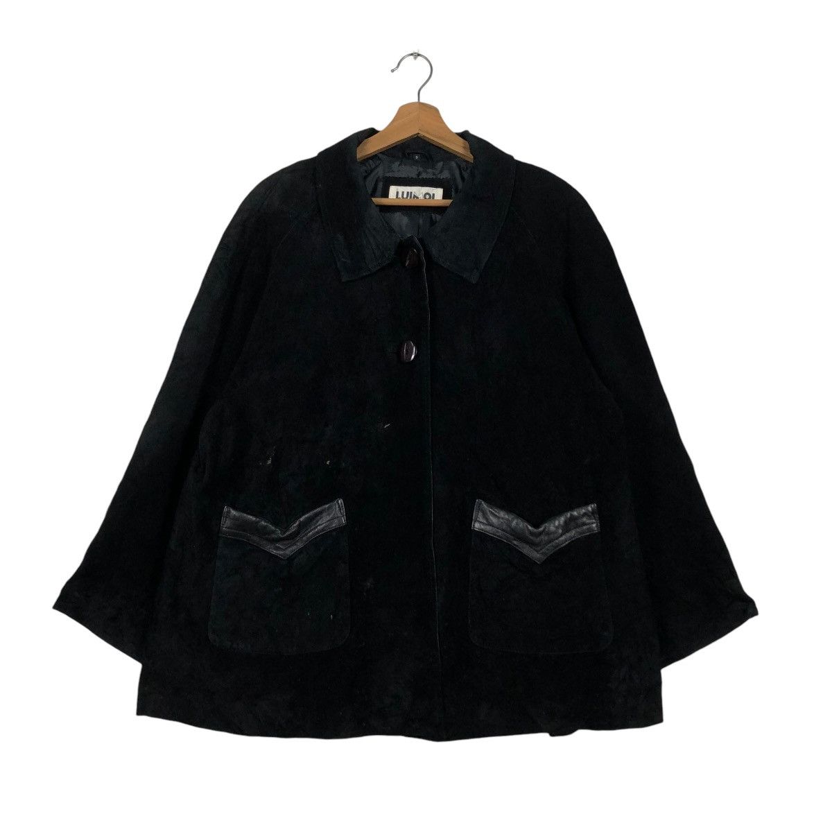 Japanese Brand 🔥VINTAGE CROPPED GENUINE LEATHER JACKET LUIMOI ISSEY MIYAKE Size US M / EU 48-50 / 2 - 3 Thumbnail
