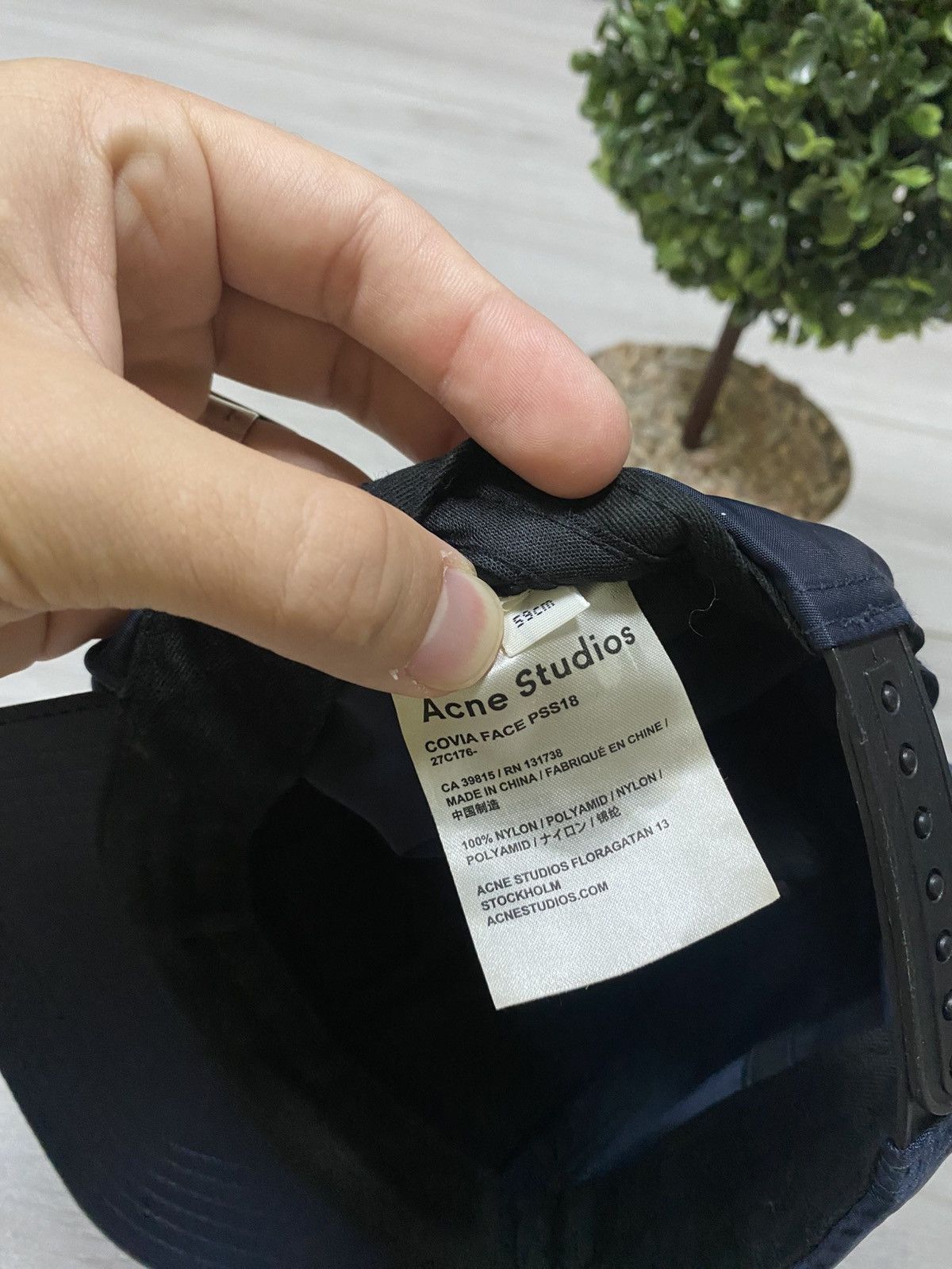Acne Studios Acne Studios RARE Covia Face PSS18 Cap Size ONE SIZE - 3 Thumbnail