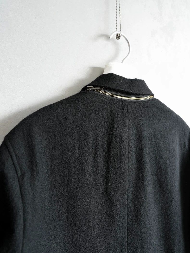 Yohji Yamamoto Yohji Yamamoto 14AW Zipper split leather fleece outer-2505 Size US M / EU 48-50 / 2 - 5 Thumbnail