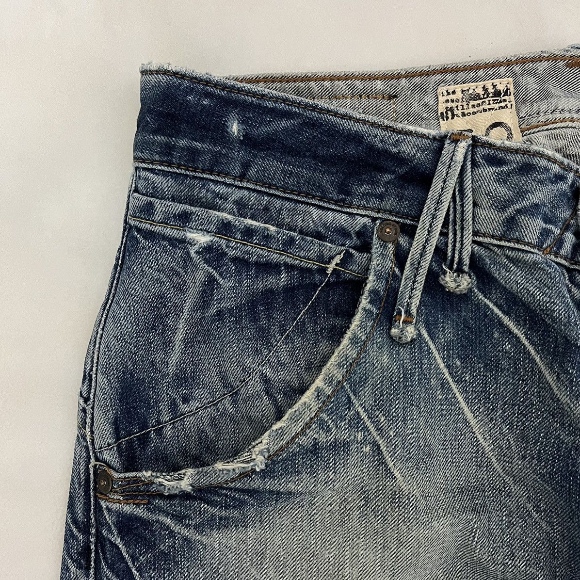 Volcom Selvedge Jeans Volcom Contra Jean White Oak Cone Denim Size US 30 / EU 46 - 10 Thumbnail
