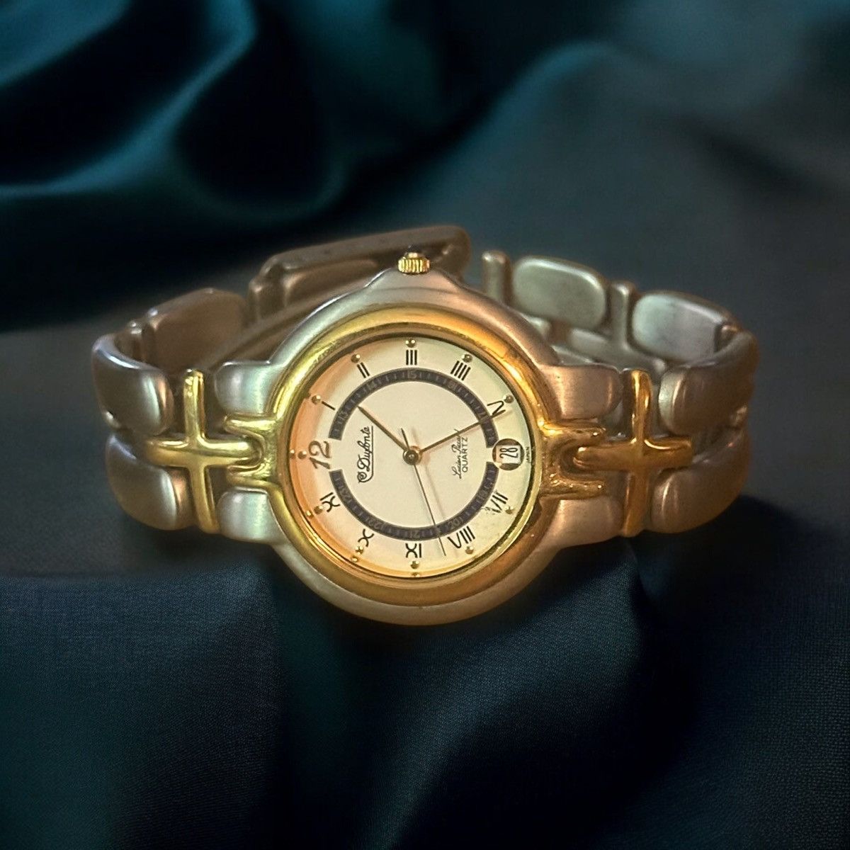Lucien Piccard Vintage Dufonte by Lucien Piccard two tone watch Size ONE SIZE - 1 Thumbnail