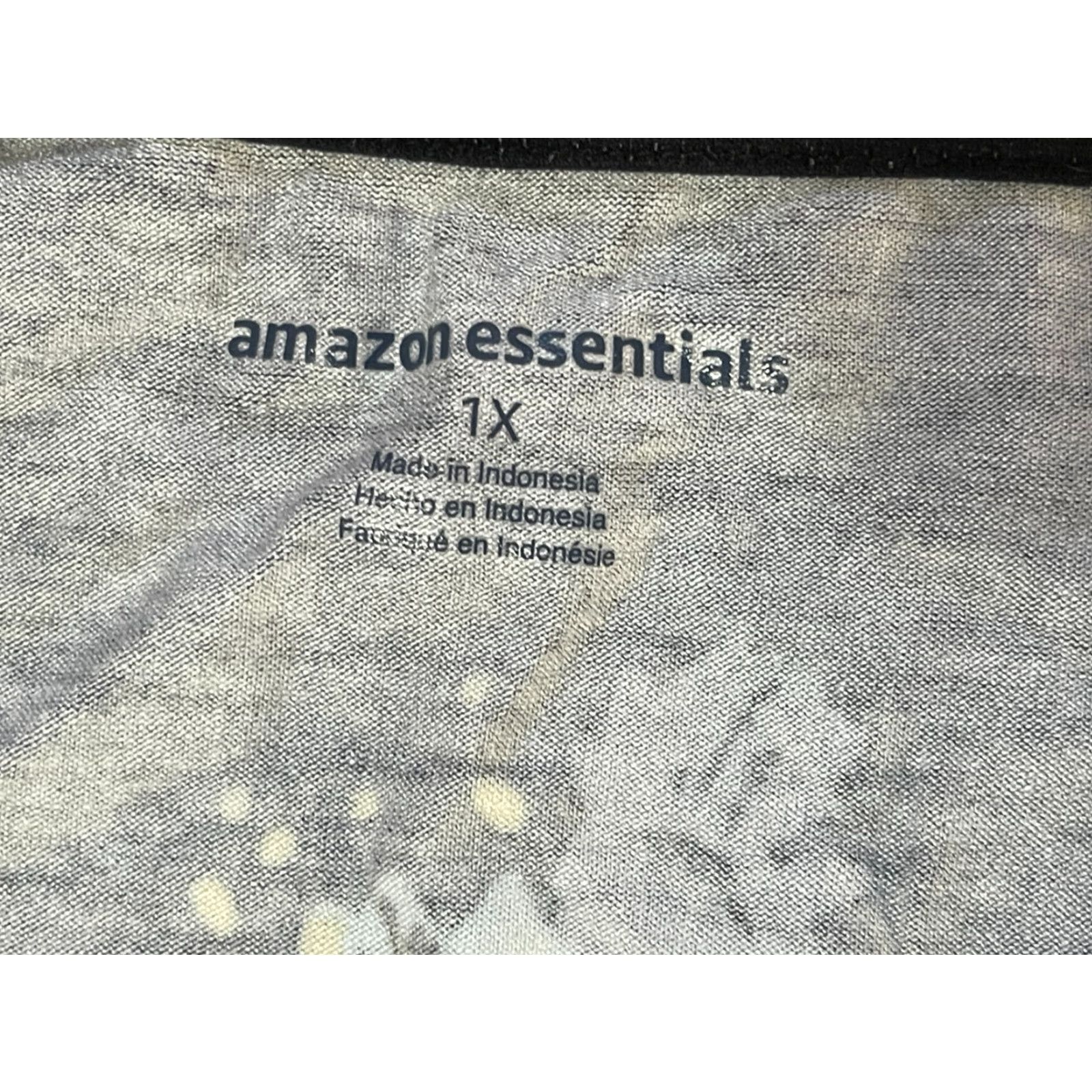 Essentials Amazon Essentials Dress Women 1X Blue Black Yellow Printed NWT Size XL / US 12-14 / IT 48-50 - 6 Thumbnail
