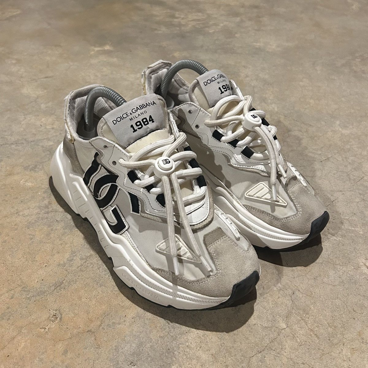 Dolce & Gabbana Dolce & Gabbana Daymaster Mixed Material Sneakers US 7.5 Size US 7.5 / EU 40-41 - 11 Thumbnail
