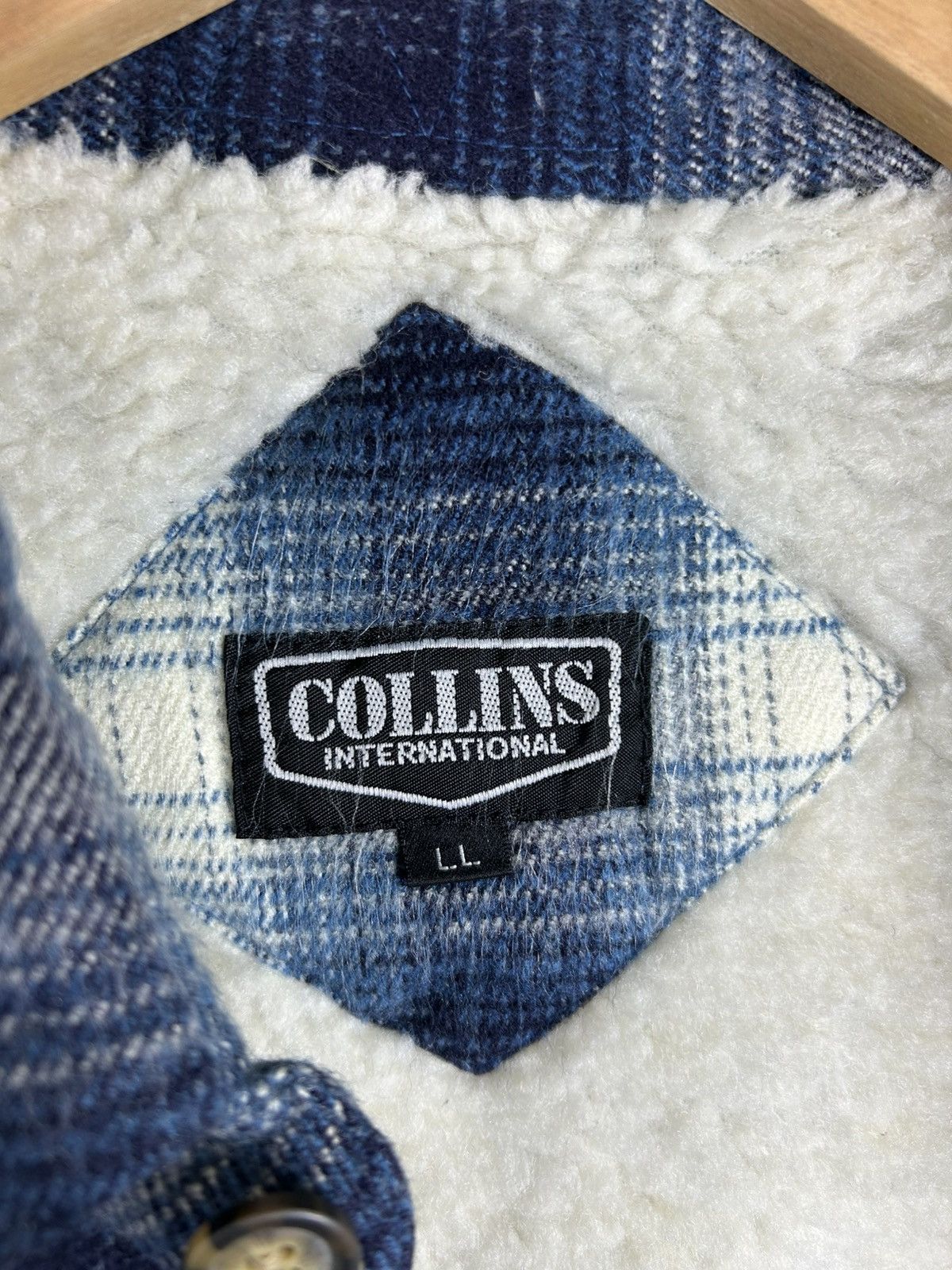 Flannel ⚡️Vintage Collins International Flannel Chore Shirt Jacket Size US L / EU 52-54 / 3 - 10 Thumbnail