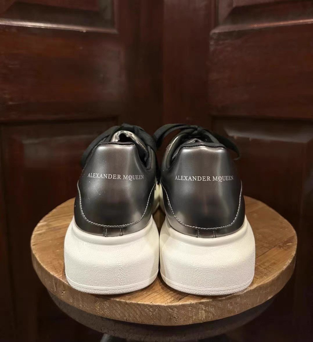 Alexander McQueen Alexander McQueen 16SS Mirror‑Studded White Sneakers Ｑ25 Size US 8 / EU 41 - 2 Thumbnail