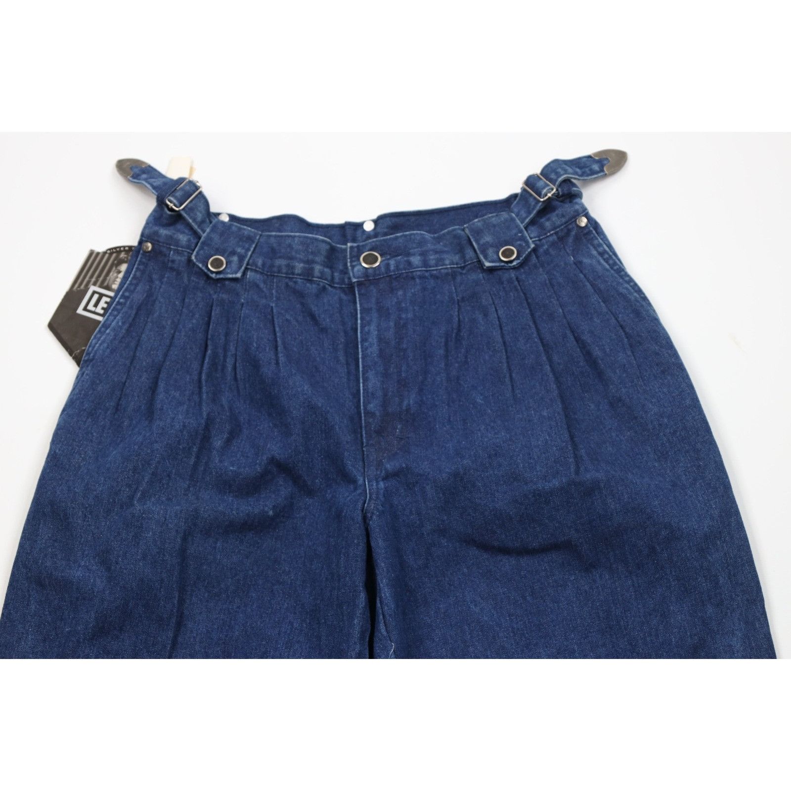 Levi's Deadstock Vintage 90s Levis SilverTab Hollywood Buckle Jeans Size US 29 - 2 Thumbnail