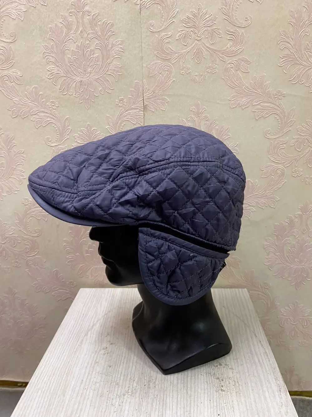 Japanese Brand × Vintage Japanese Brand Plain Earflap Baretta Hat Size ONE SIZE - 3 Thumbnail
