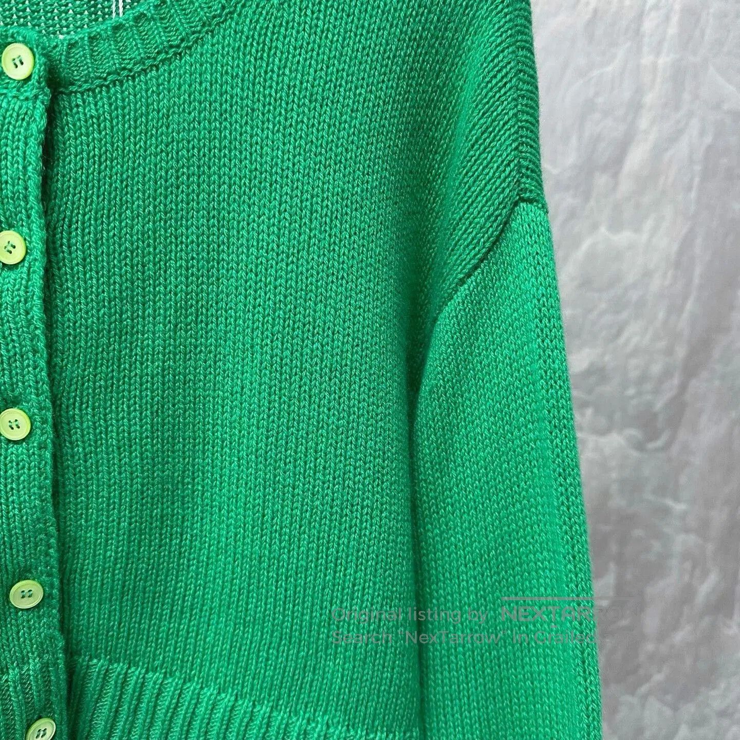 Miu Miu miumiu green wool knit cardigan. Size S / US 4 / IT 40 - 3 Thumbnail