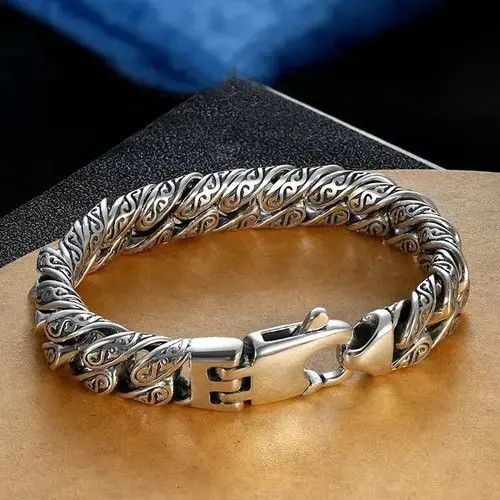 Japanese Brand New Personalized Tang Grass Pattern Bracelet Size ONE SIZE - 3 Thumbnail