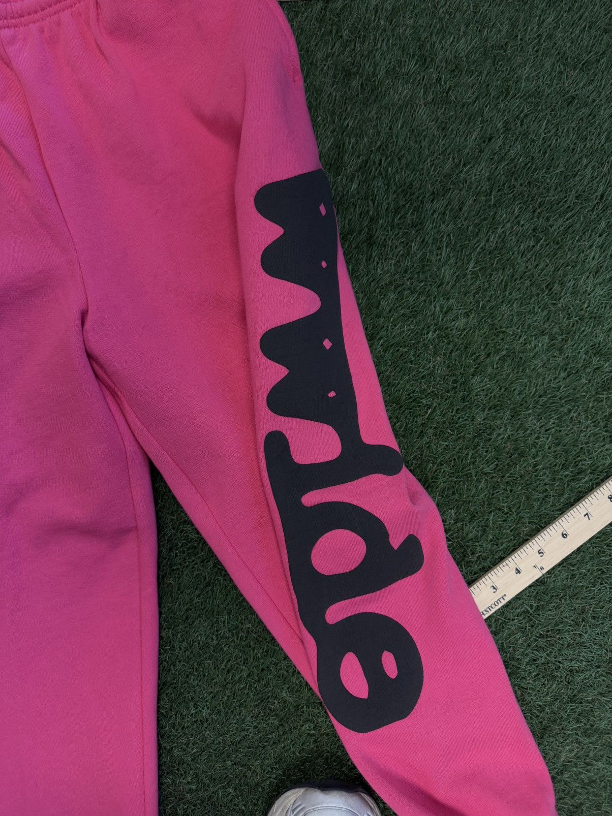 Sp5der Sp5der Worldwide Pink Sweatpants Size Large (NEW) Size US 33 - 4 Thumbnail
