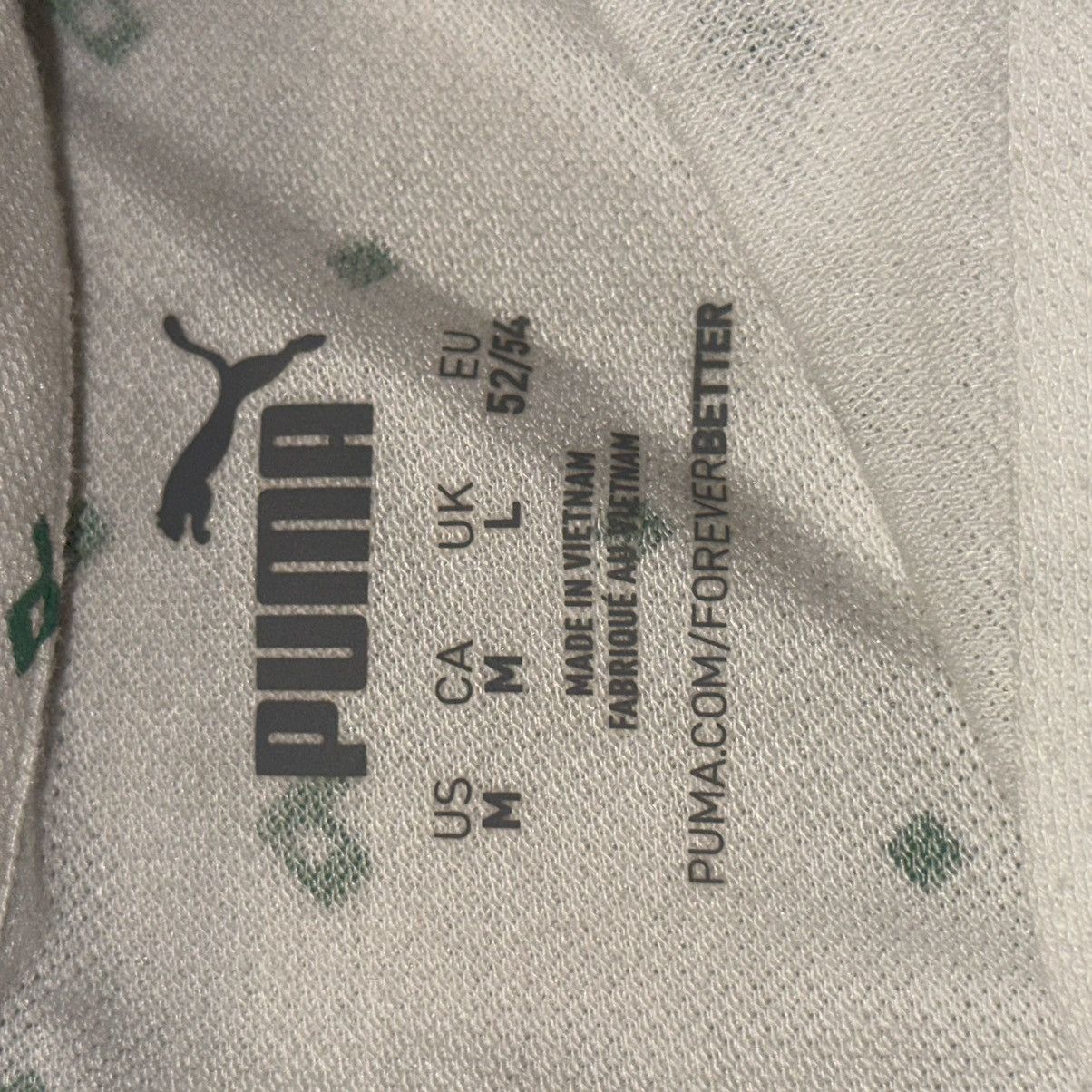 Puma Puma diamond print polo shirt Size US M / EU 48-50 / 2 - 6 Thumbnail