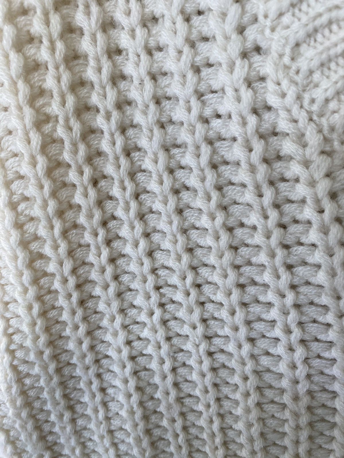 General Research × Japanese Brand × URBAN RESEARCH DOORS Sense Of Place Japan distresses fringe cable knit Size US M / EU 48-50 / 2 - 10 Thumbnail