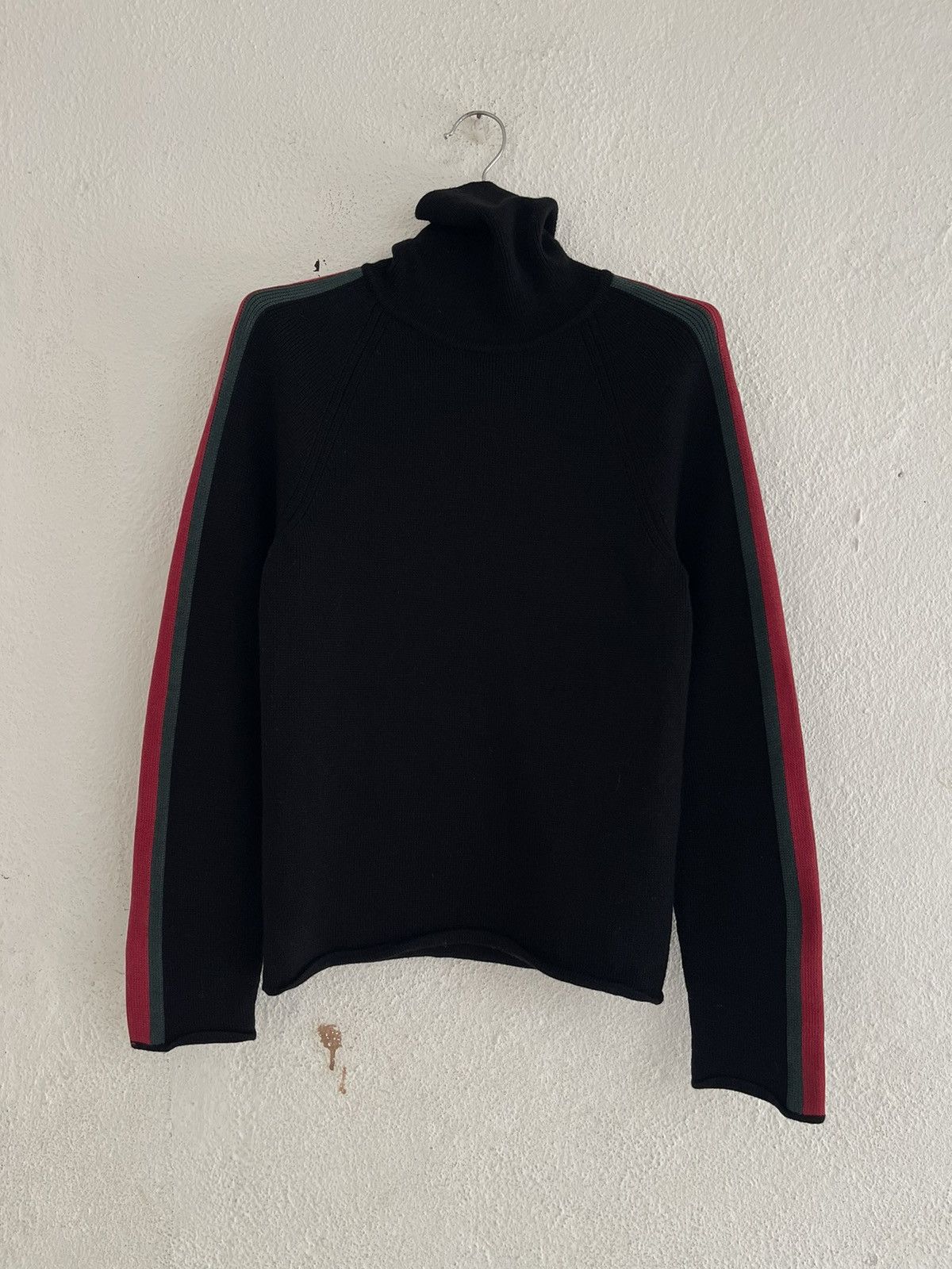 Gucci Gucci Wool Turtleneck Sweater Signature Web Size US S / EU 44-46 / 1 - 2 Thumbnail