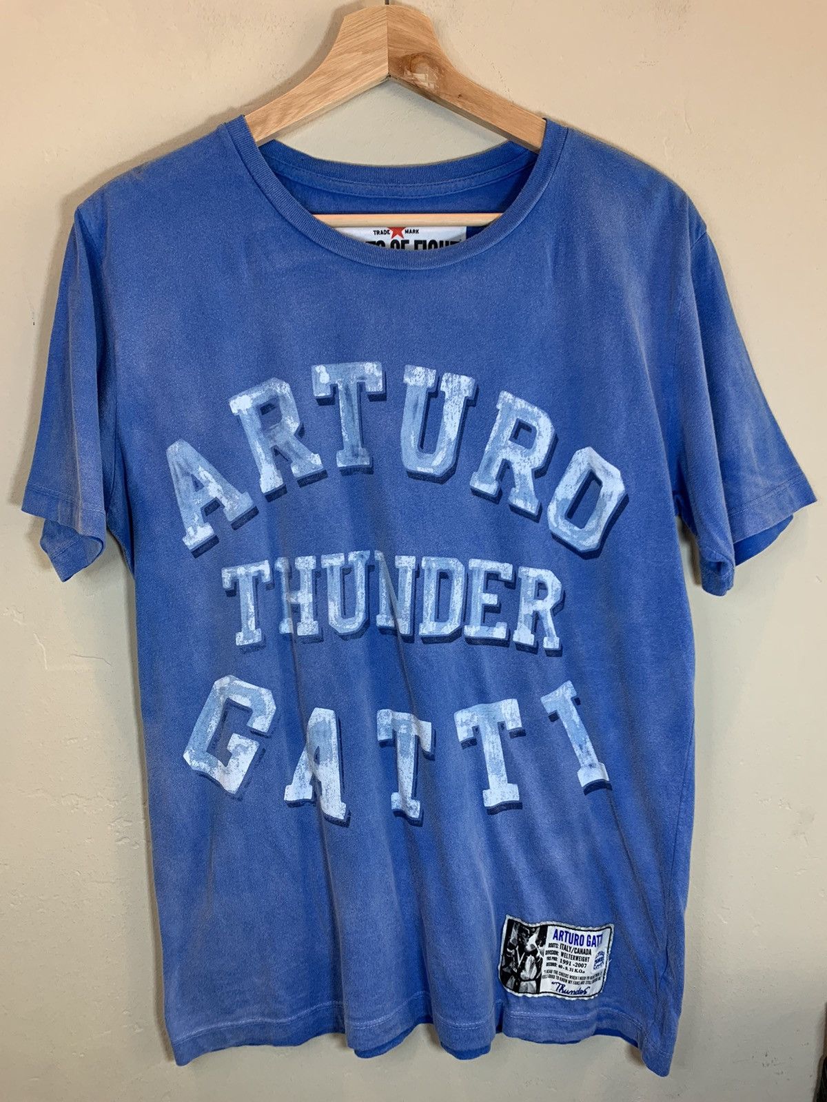 Designer *RARE* Roots of Fight Arturo “Thunder” Gatti Boxing T-Shirt Size US S / EU 44-46 / 1 - 1 Thumbnail