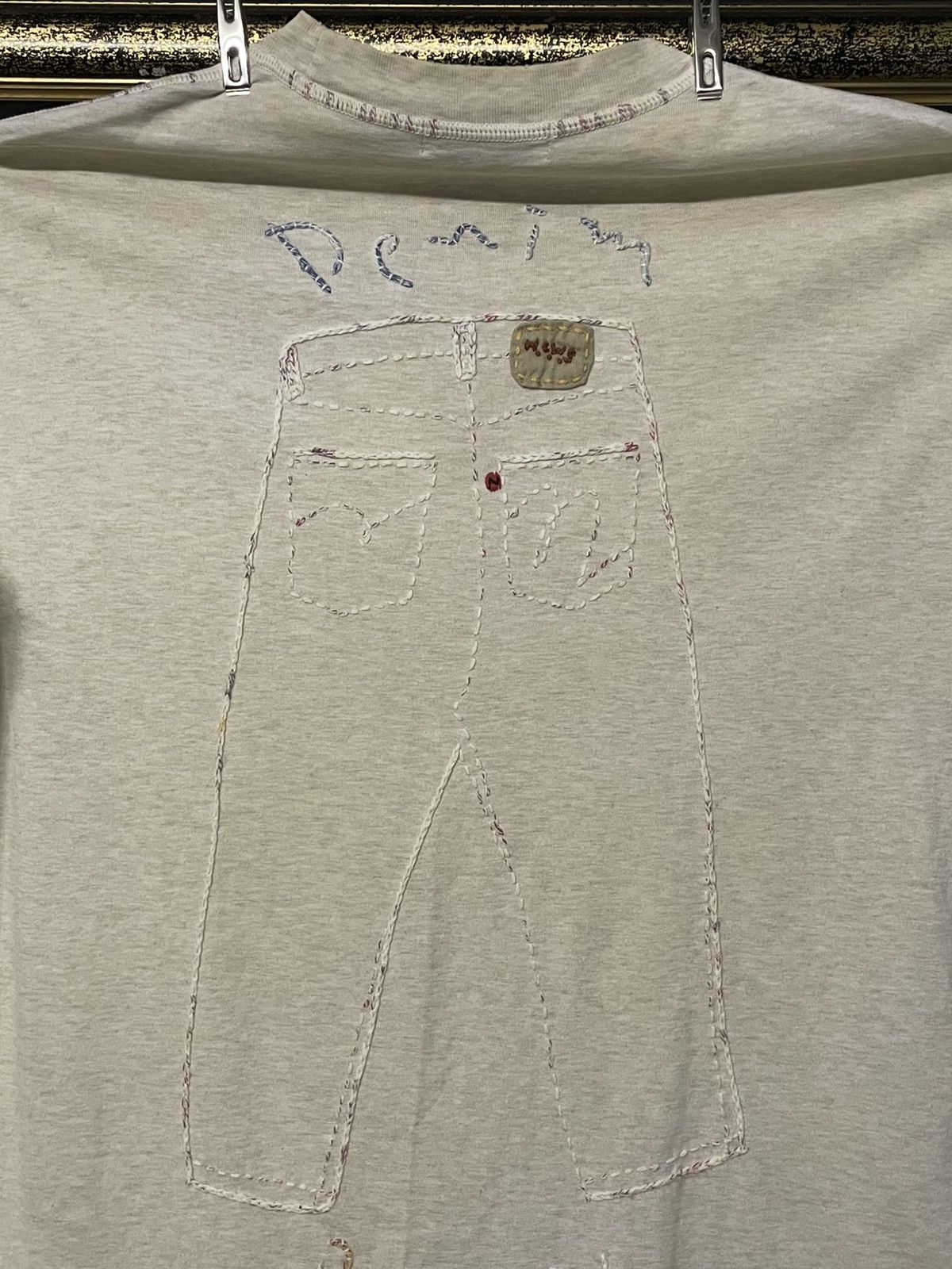Designer × Japanese Brand × Vintage Vintage 90s Designer Nicole Club Denim Art Embroidery Faded Size US M / EU 48-50 / 2 - 4 Thumbnail