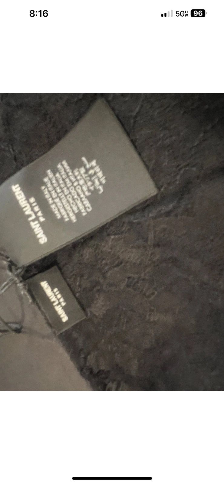 Saint Laurent Paris Saint Laurent tie. Size ONE SIZE - 2 Thumbnail