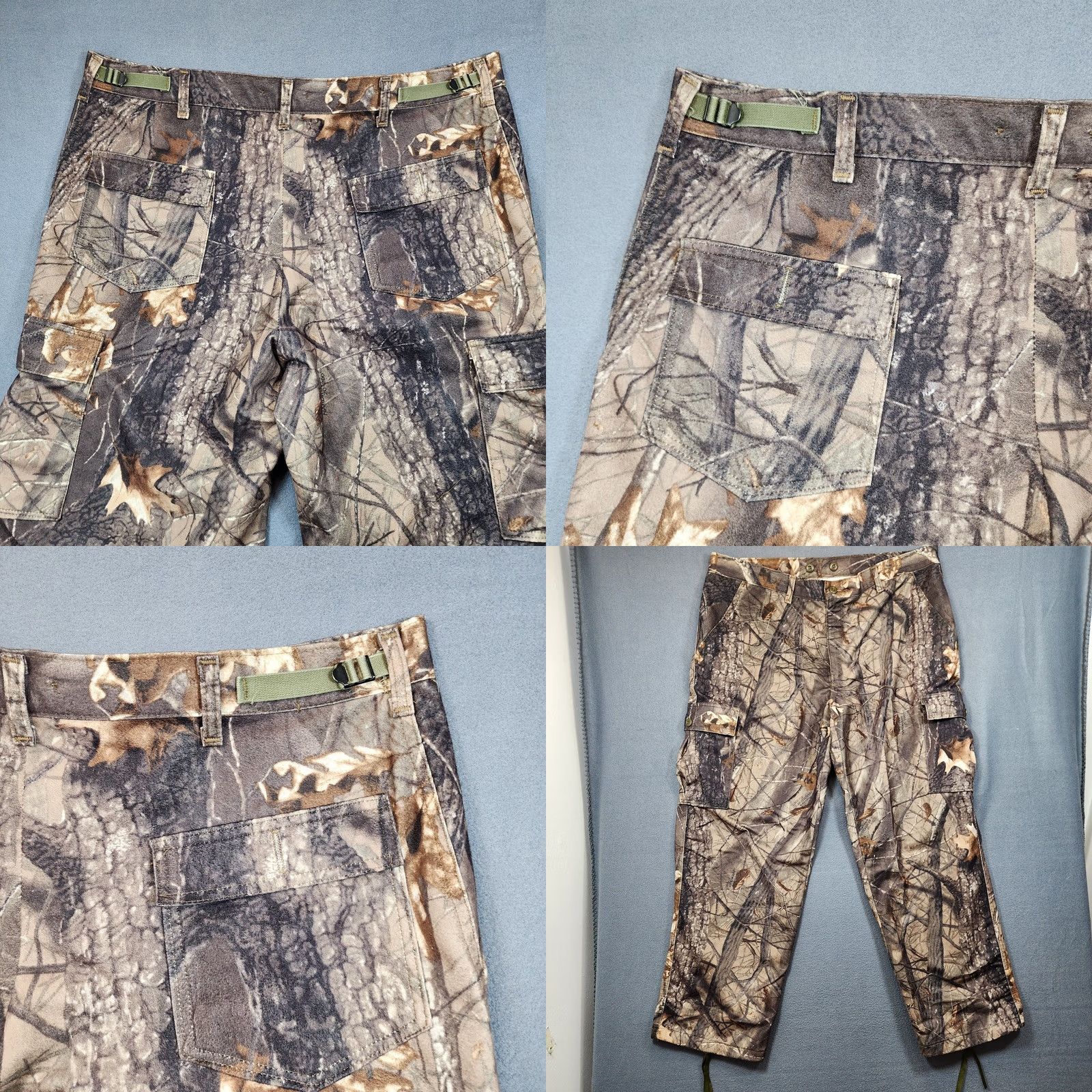 Realtree VINTAGE Redhead Mens Pants XL 38x32 Realtree Hardwoods USA Cargo Camo Size US 36 / EU 52 - 9 Thumbnail