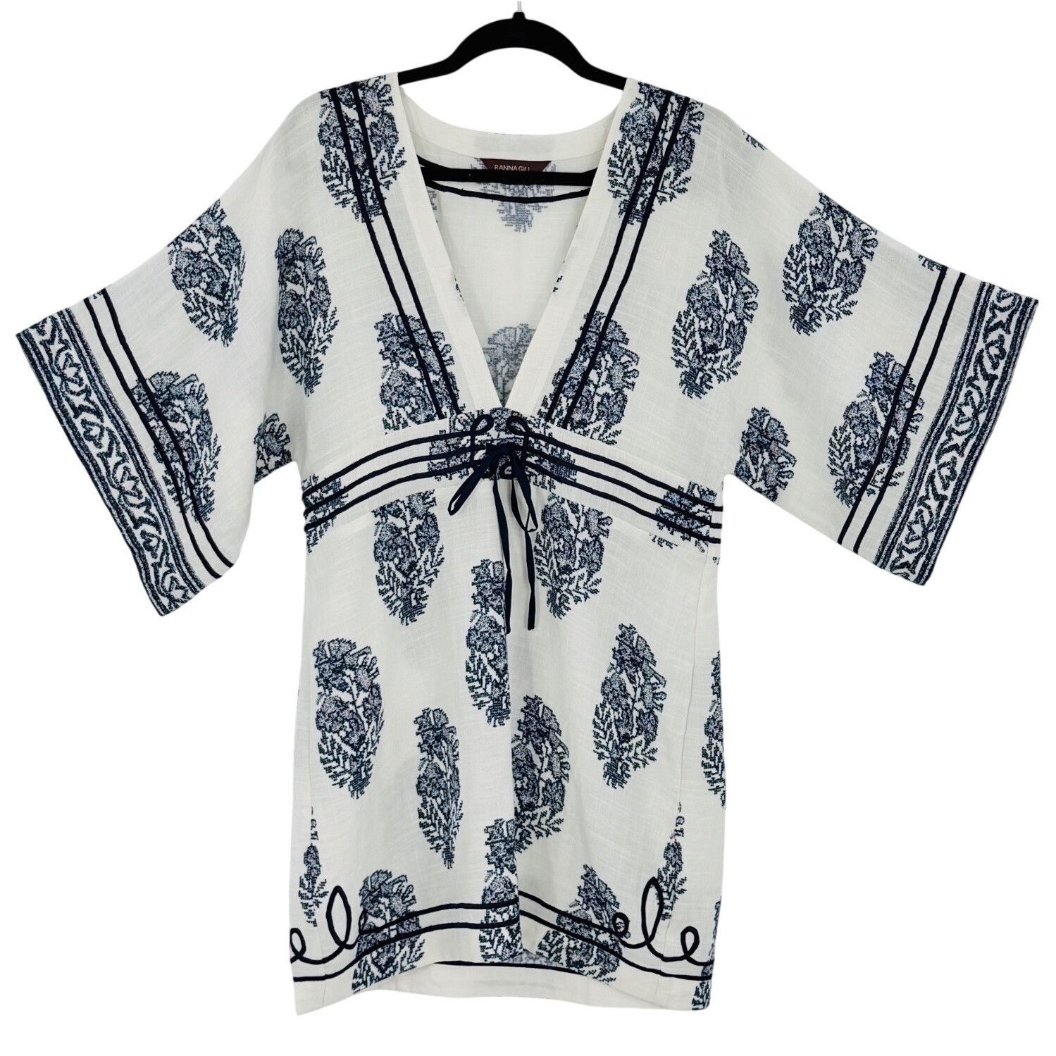 Anthropologie NWT Anthropologie Relaxed Kimono Cover Up Lounge Top | Coast Size M / US 6-8 / IT 42-44 - 4 Thumbnail