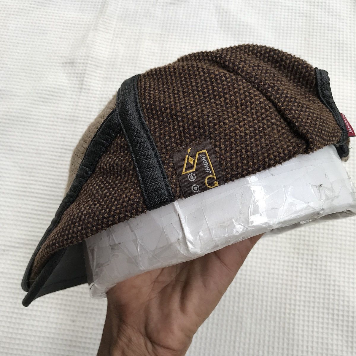 14th Addiction × Le Grande Bleu (L.G.B.) × Unsound Rags Unique patchwork flatcap by jamont Size ONE SIZE - 4 Thumbnail