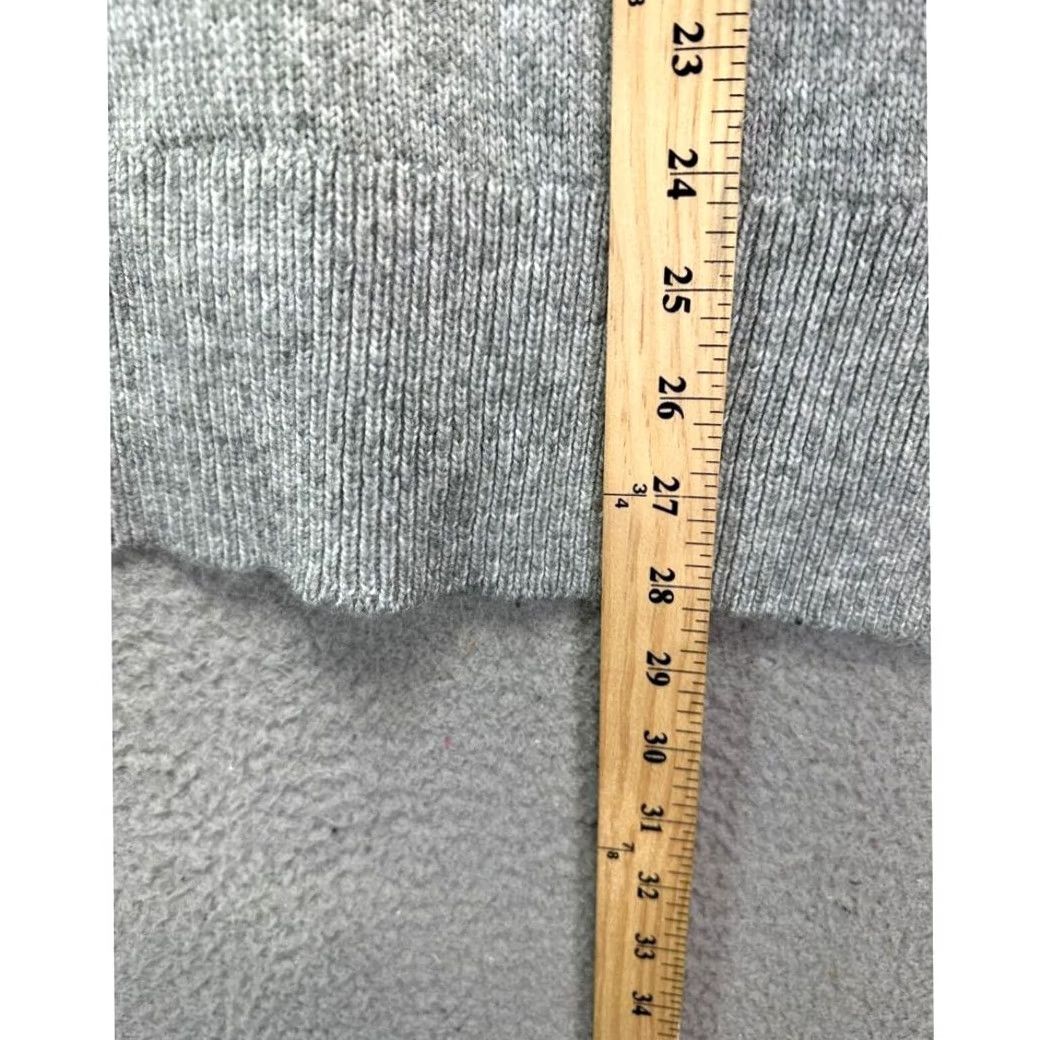 Liz Claiborne Liz Claiborne Crewneck Sweater Womens 3X Plus Grey Nylon Lace Pullover NEW Size XXL / US 16-18 / IT 52-54 - 7 Thumbnail