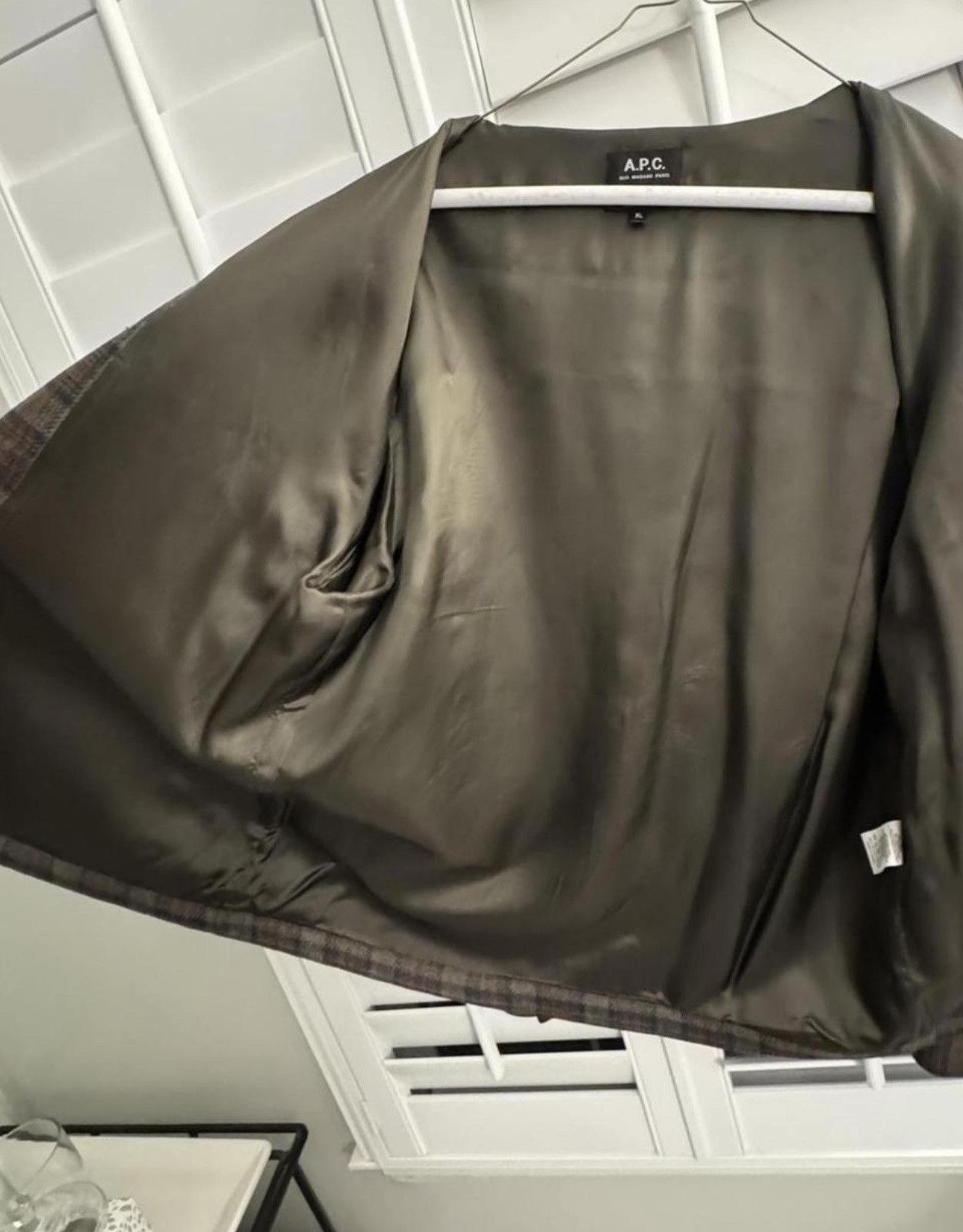 A.P.C. A.P.C Emile jacket size XL in brown Size US XL / EU 56 / 4 - 4 Thumbnail