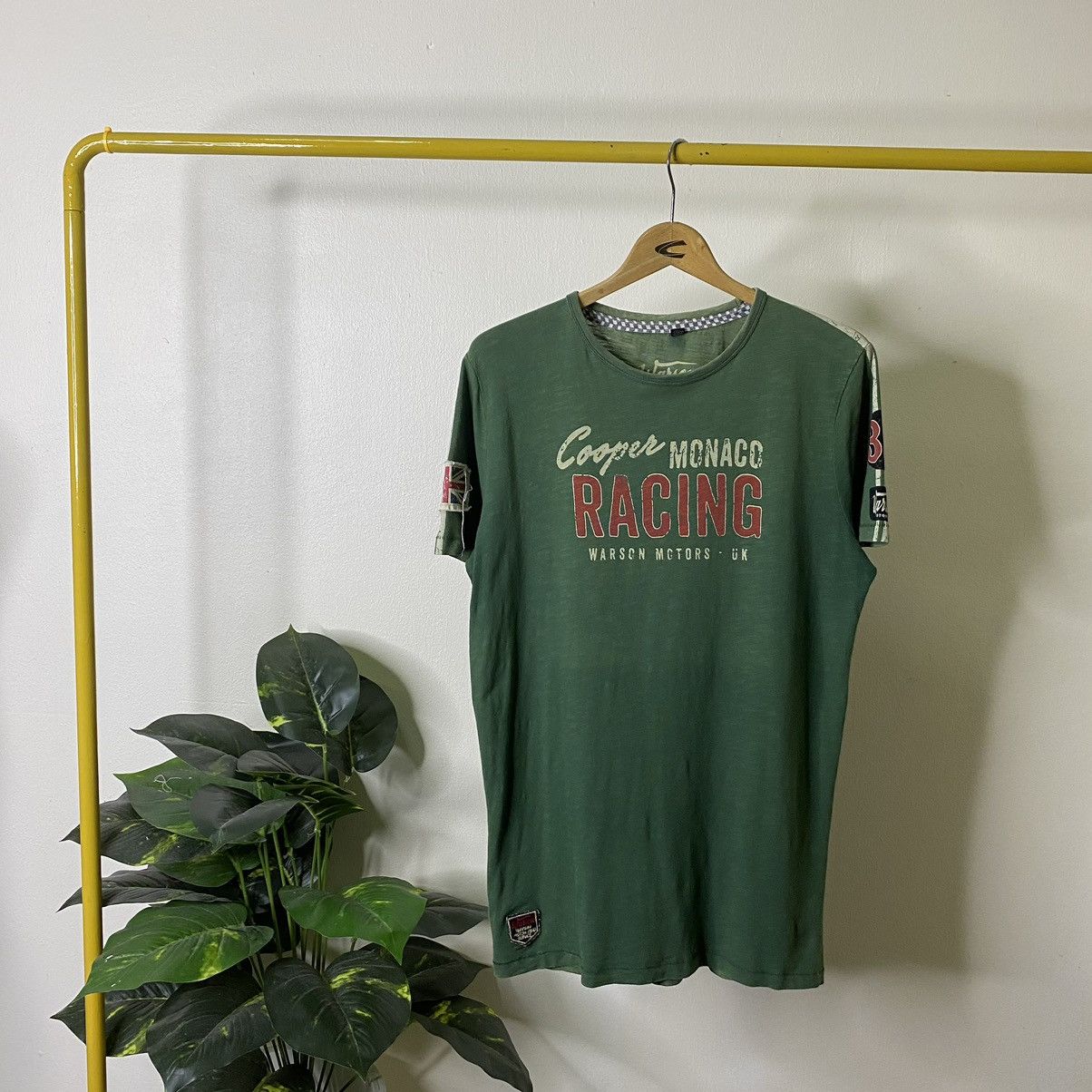 Vintage Y2K Warson Motors Racing Team Fine Racing Equipment Tee Size US M / EU 48-50 / 2 - 1 Thumbnail