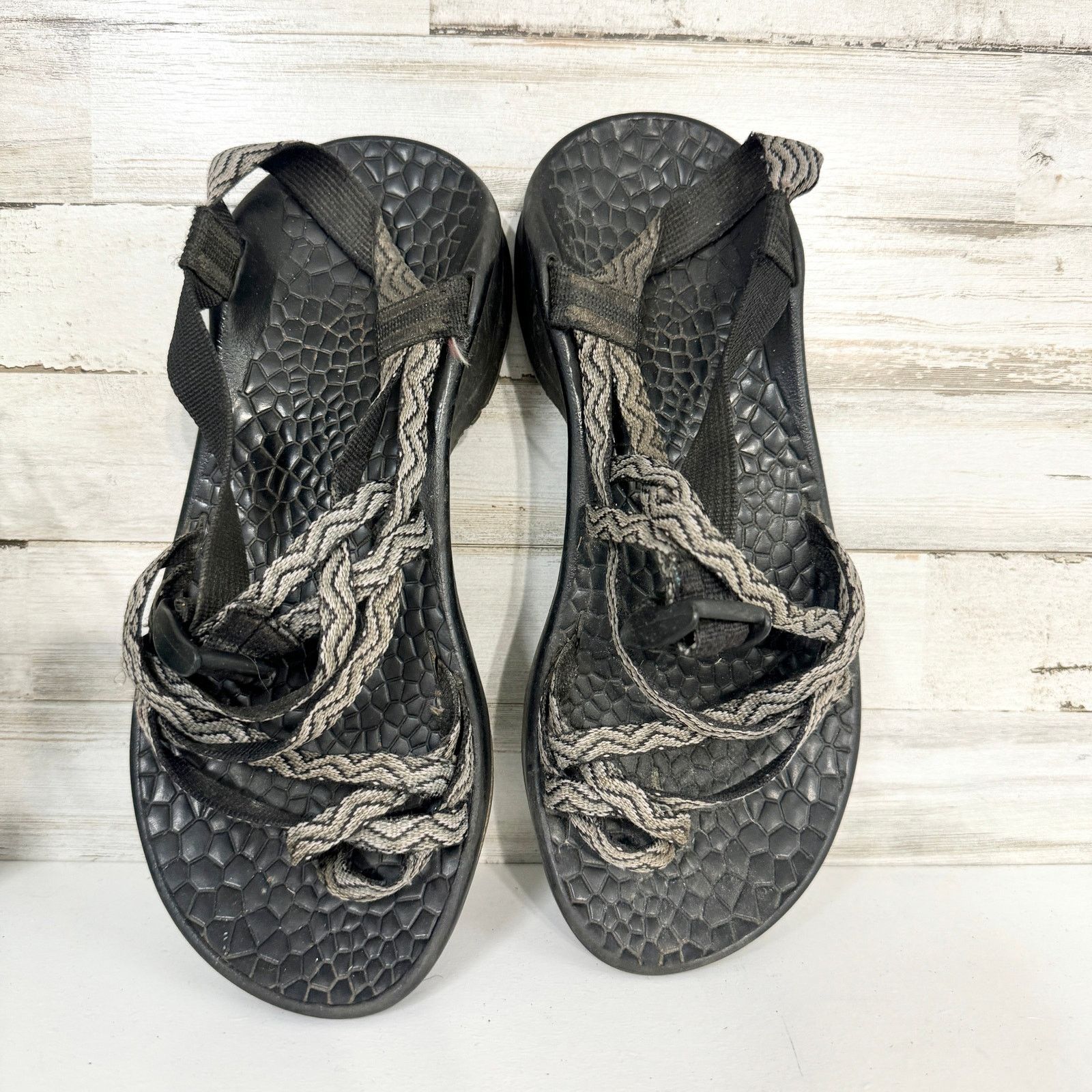 Chaco Chaco Ankle Strap Sandals Multicolor Gray Zynthetic Upper 8 Size US 8 / IT 38 - 1 Thumbnail