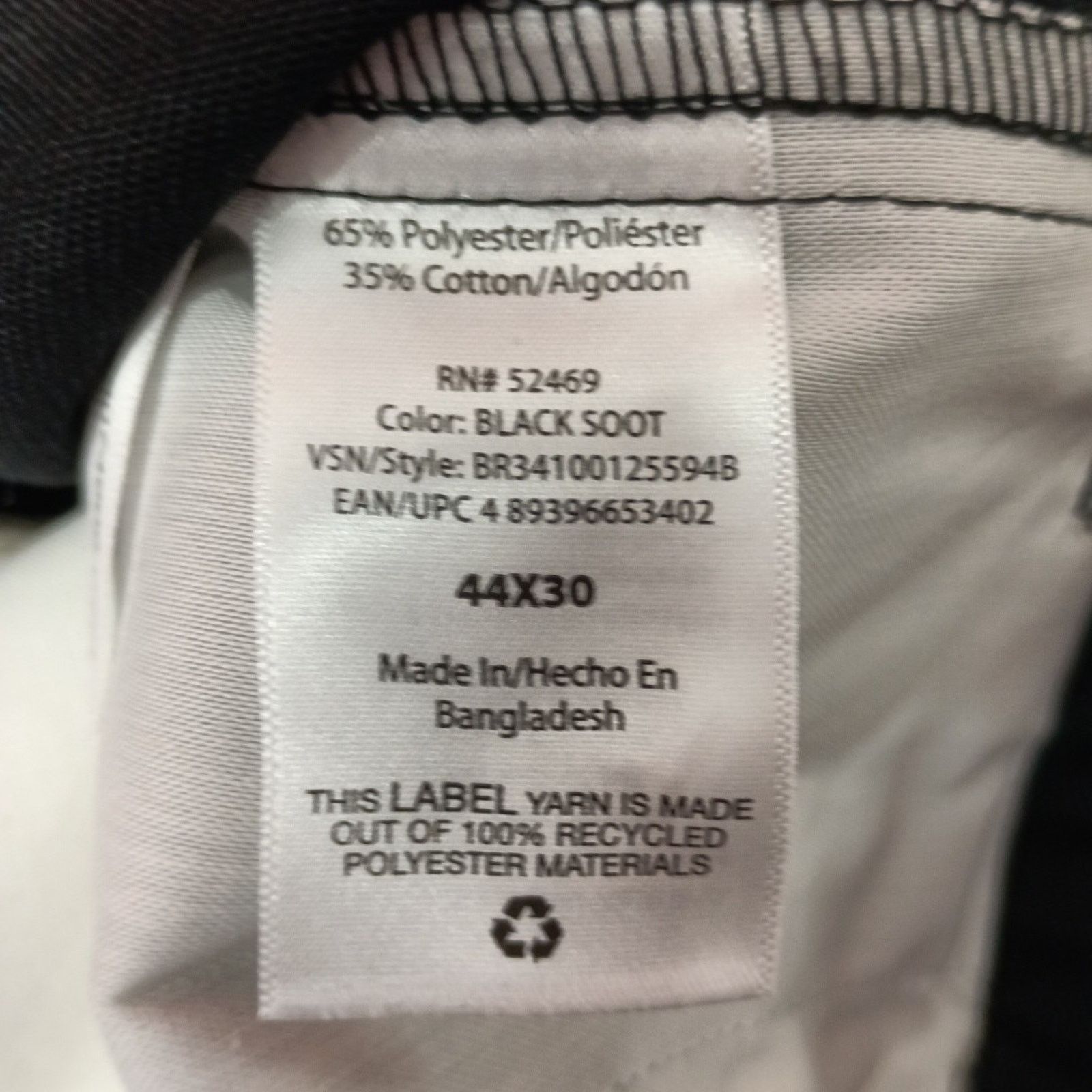 Other Brahma Men's Work Tough Pants Size 44x30 Black Relaxed Fit Size US 44 / EU 60 - 6 Thumbnail