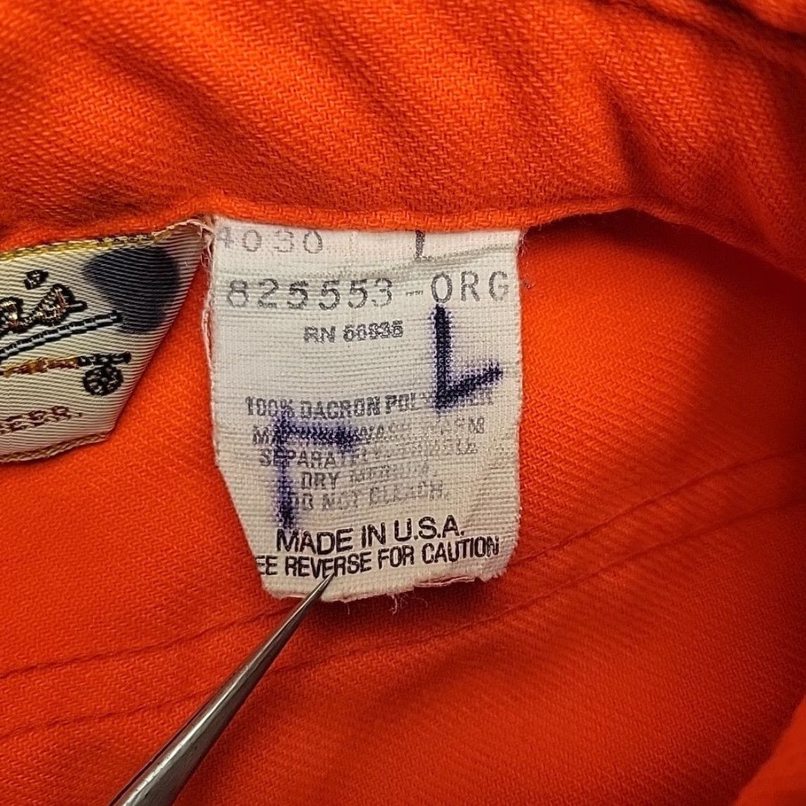 Vintage VINTAGE Cabela's Shirt Mens L Orange Long Sleeve Dacron Hunting Made in USA Shirt Mens L Orange Long Sleeve Dacron Hunting Made in USA Size US L / EU 52-54 / 3 - 5 Thumbnail