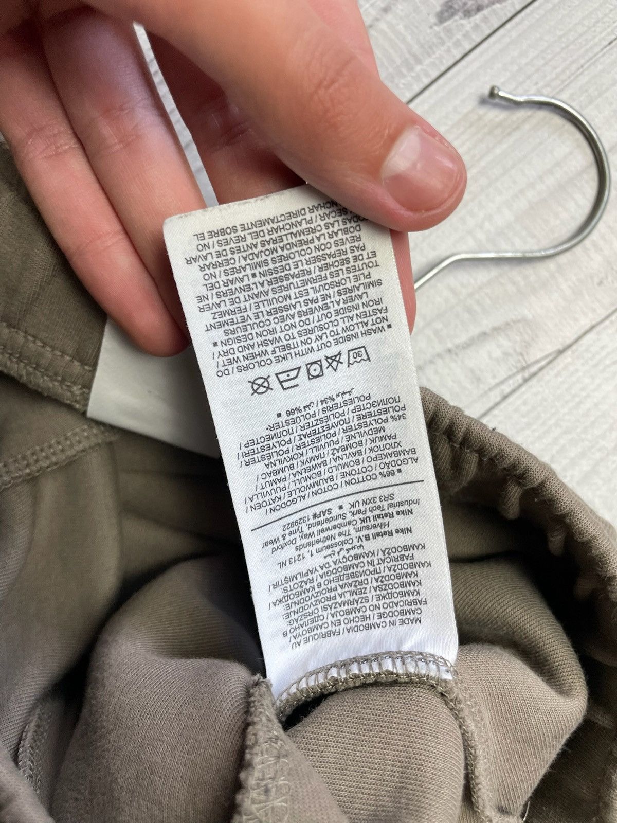 Vintage Nike tech fleece brown pants rare size L pocket Size US 34 / EU 50 - 5 Thumbnail