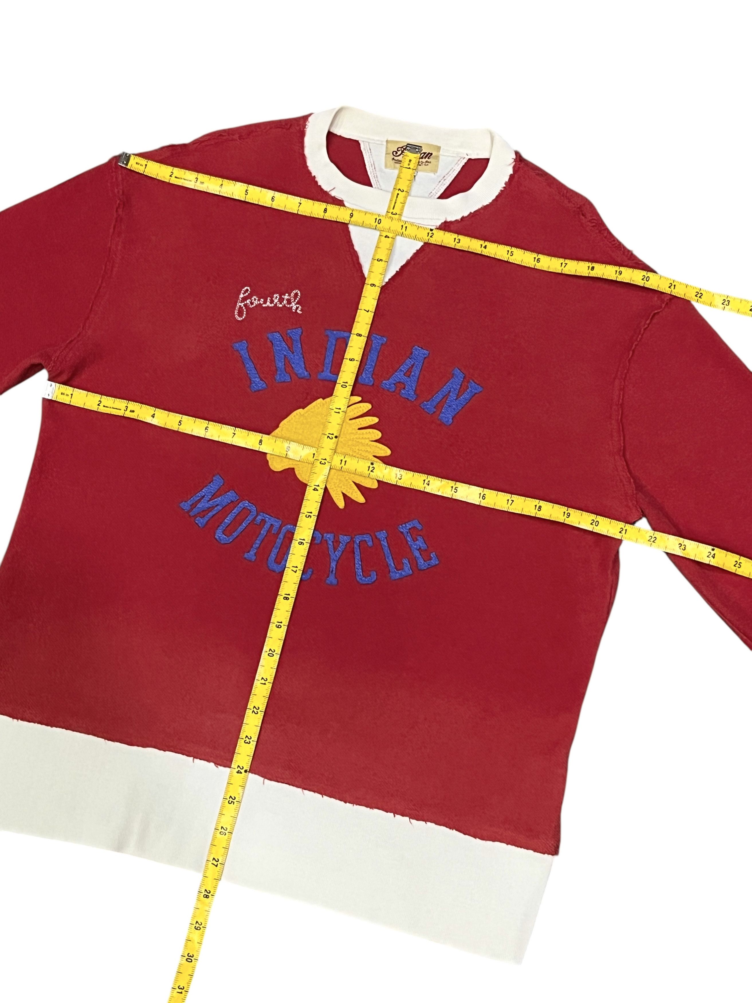 Indian Motorcycle Indian Motocycle Reverse Terry Sweatshirt InsideOut Crewneck Size US M / EU 48-50 / 2 - 15 Thumbnail