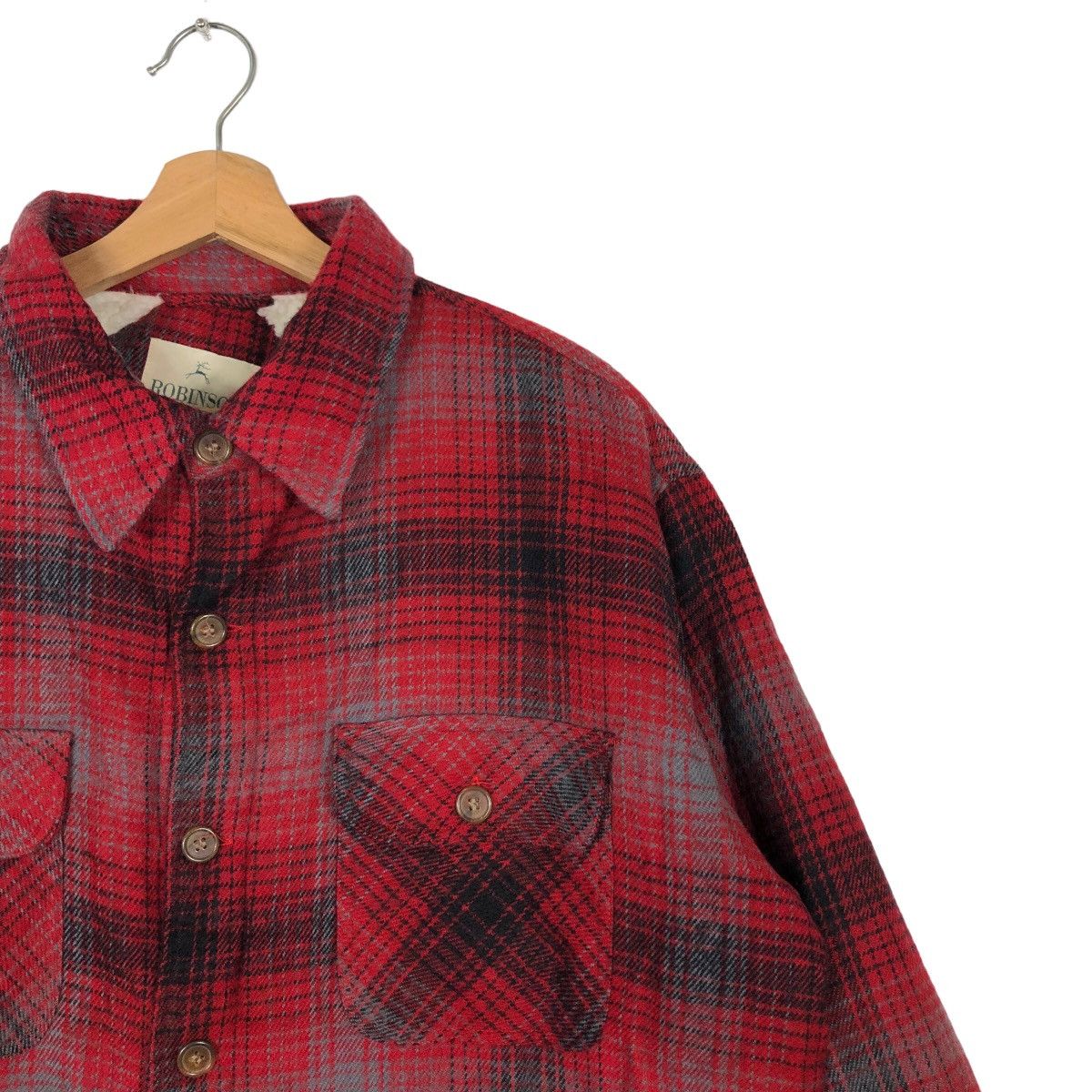 Japanese Brand 🔥90’s Vintage Flannel Jacket Robinson Tartan Design Size US M / EU 48-50 / 2 - 6 Thumbnail