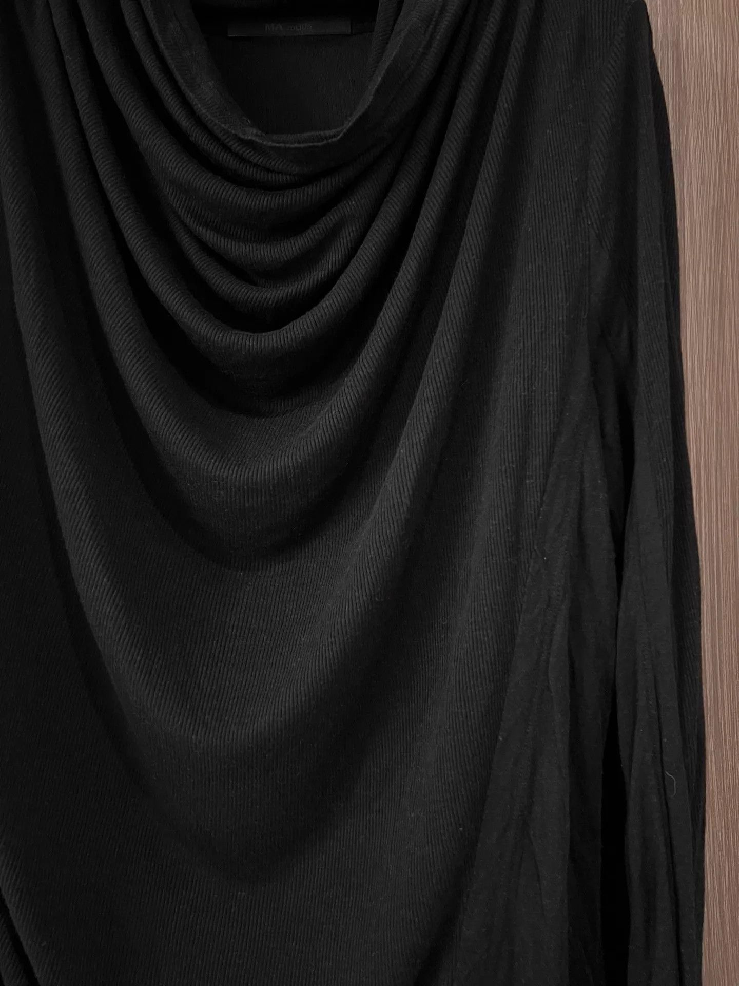 Julius Julius 12AW Stacked Draped Collar Cashmere Blend Knit Top 3 Size L / US 10 / IT 46 - 6 Thumbnail