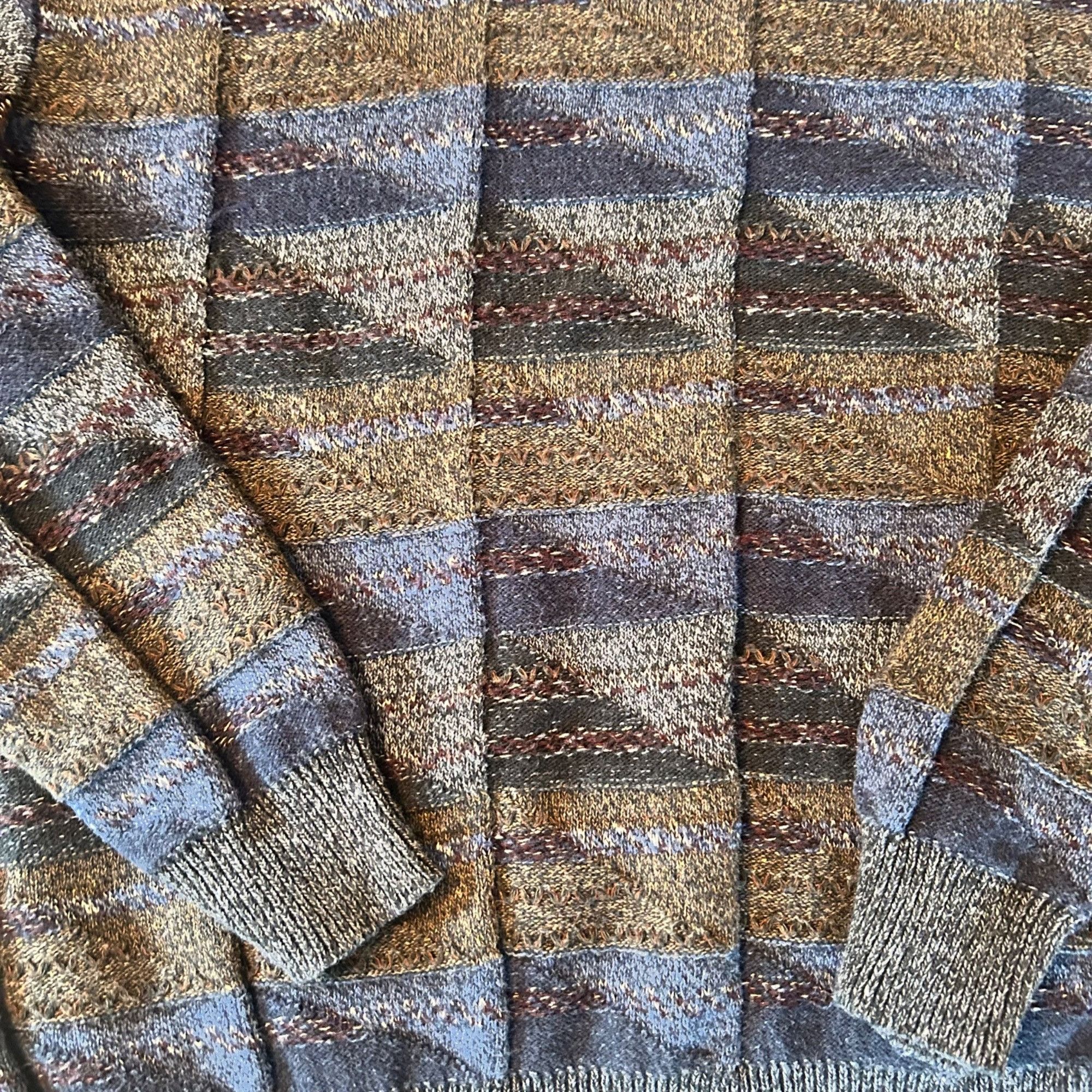Croft & Barrow Vintage Croft & Barrow Dad Grandpa Grunge Geometric Sweater Size US L / EU 52-54 / 3 - 5 Thumbnail
