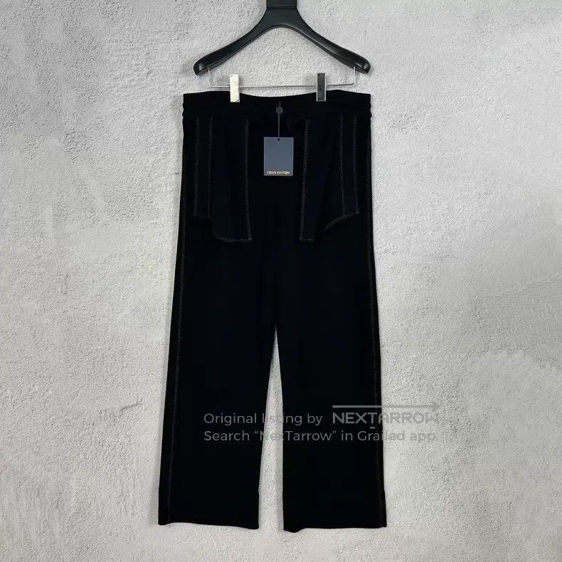 Louis Vuitton Louis Vuitton size m Knitted trousers with exposed pockets Size US 28 / EU 44 - 1 Thumbnail