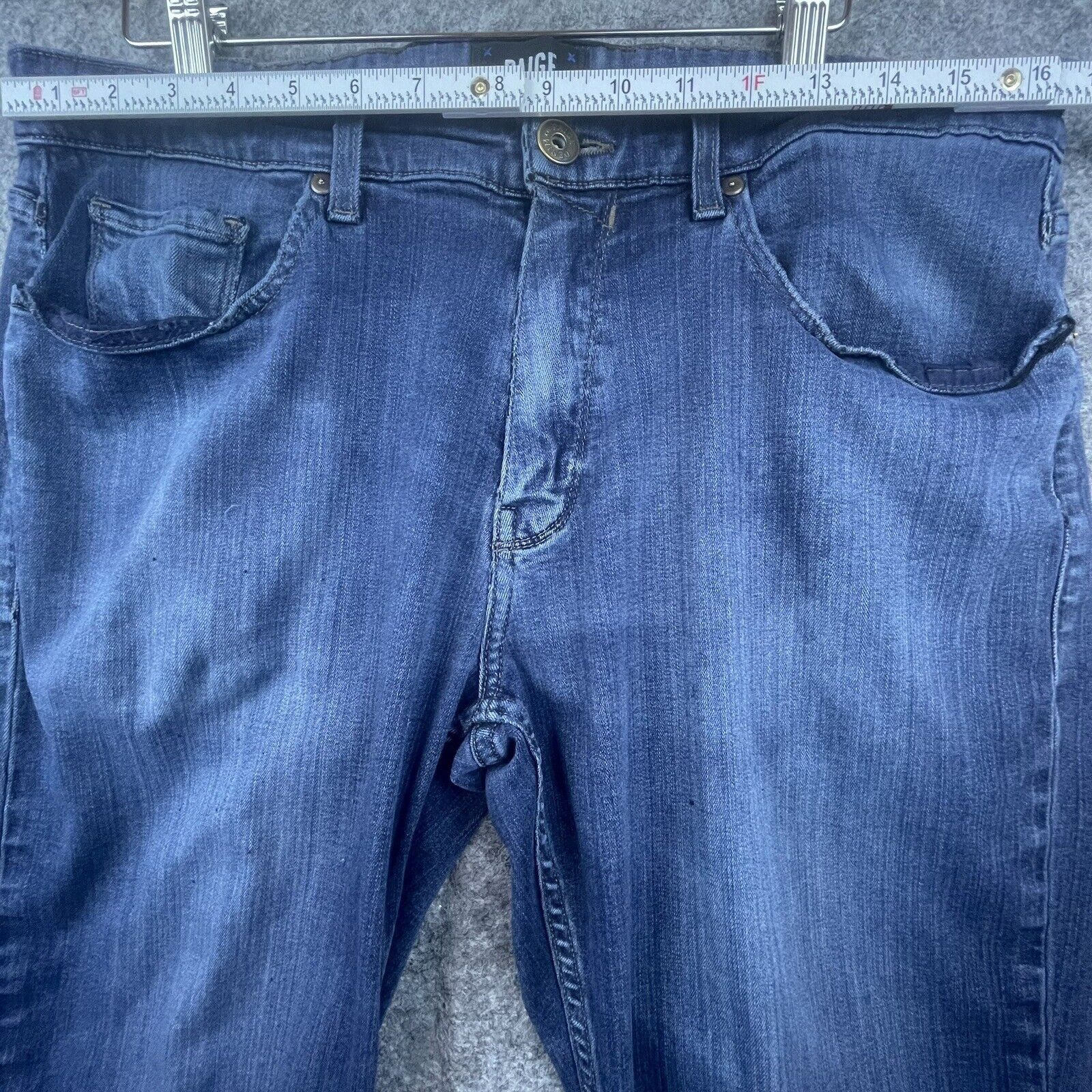 Paige Paige Jeans Mens 36 Federal Straight Stretch Dark USA Size US 36 / EU 52 - 6 Thumbnail