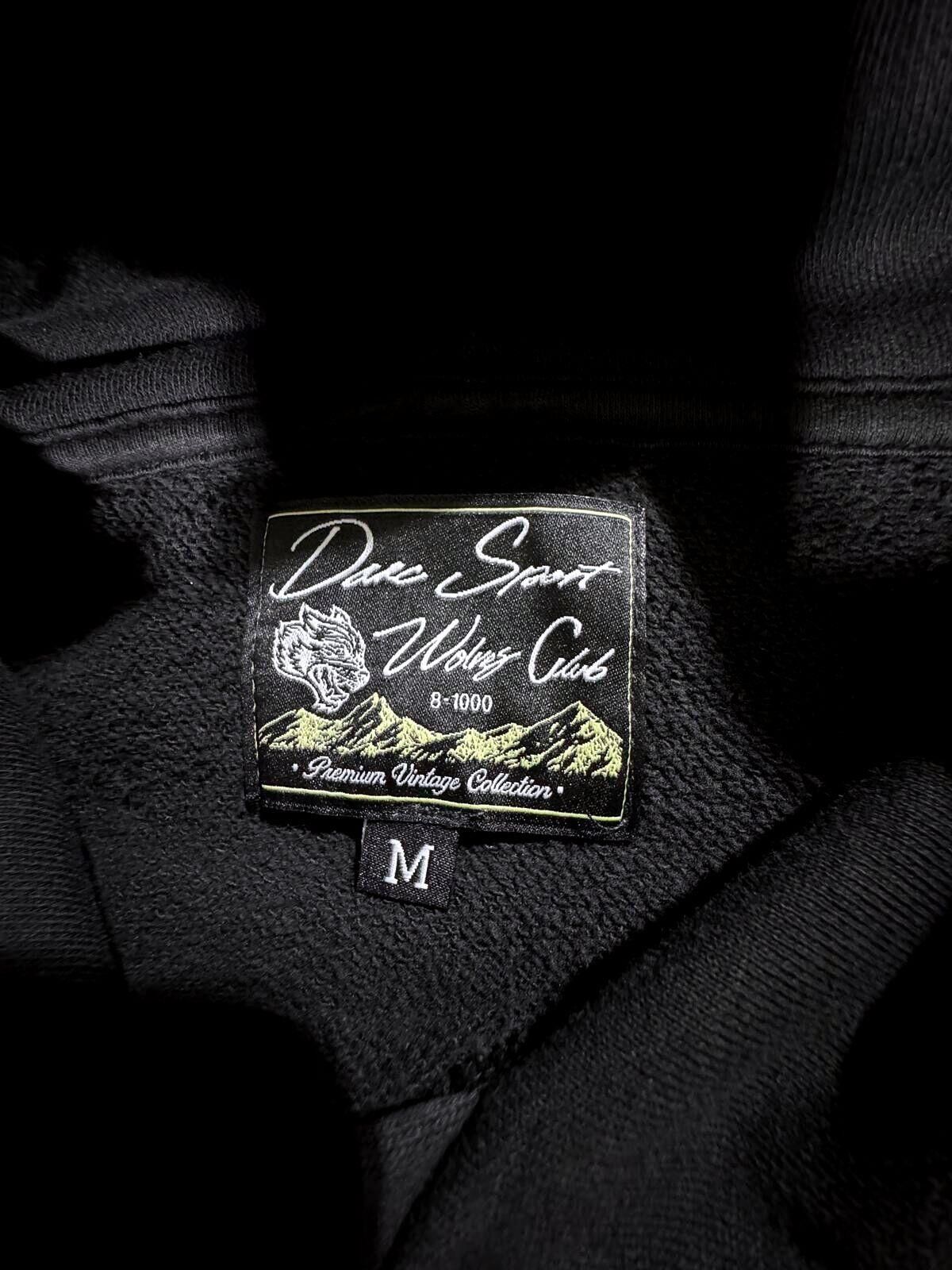 Darc Sport Darc Sport Wolves Club Black Hoodie--Low Number Run Size US M / EU 48-50 / 2 - 3 Thumbnail