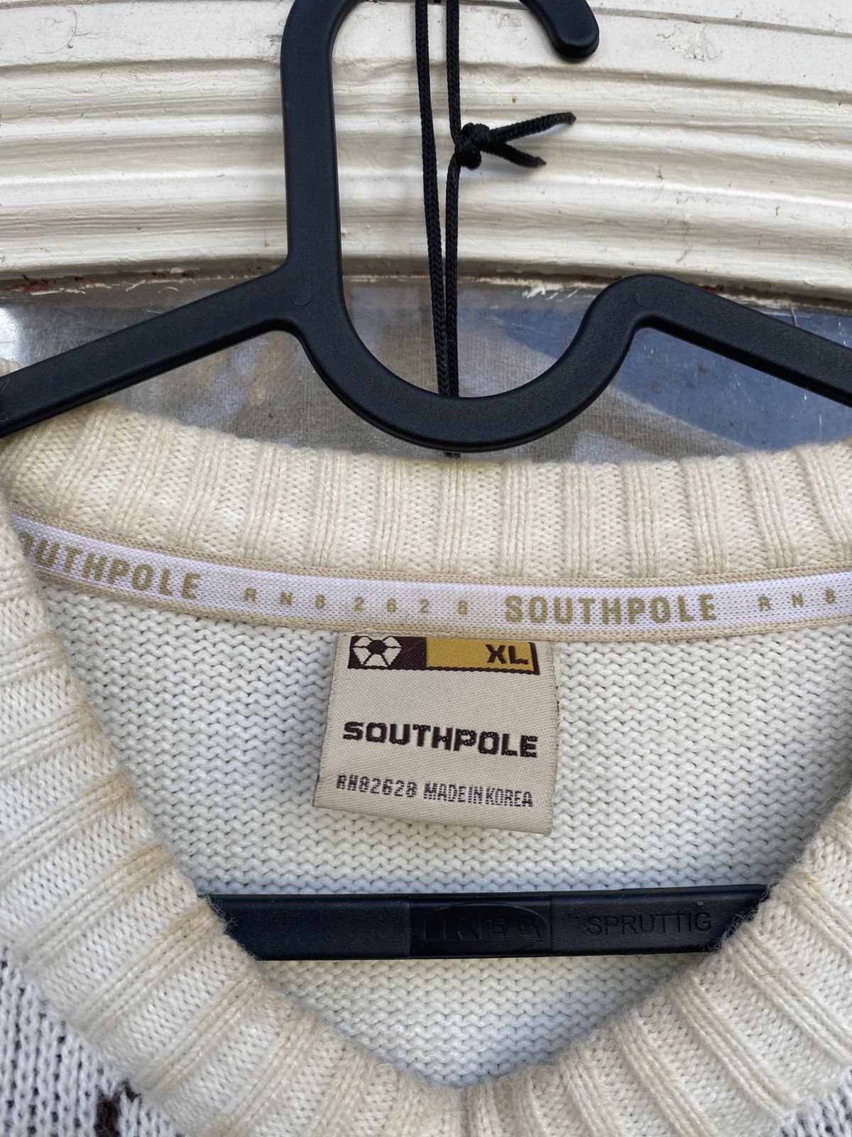 JNCO × Southpole × Vintage crazy 90s southpole heavy knit sweater y2k rap brand Size US XXL / EU 58 / 5 - 4 Thumbnail