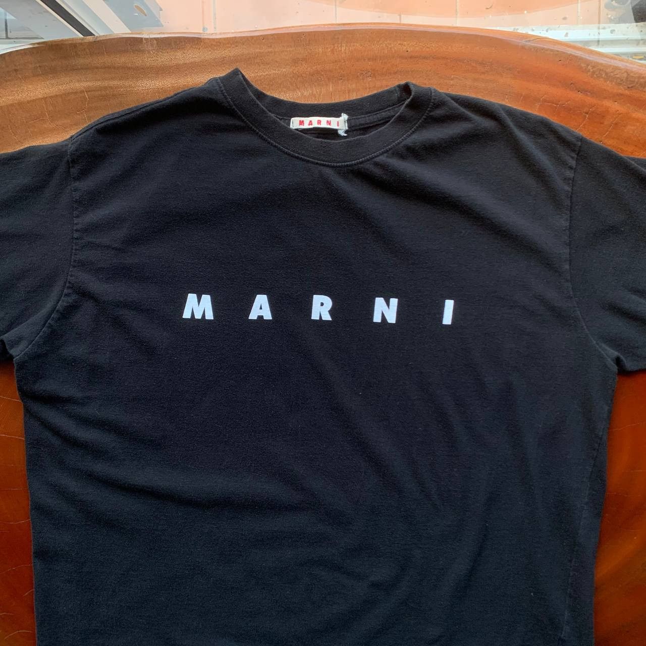 Marni Marni Big Logo Printed S/S Tee Size US XL / EU 56 / 4 - 3 Thumbnail