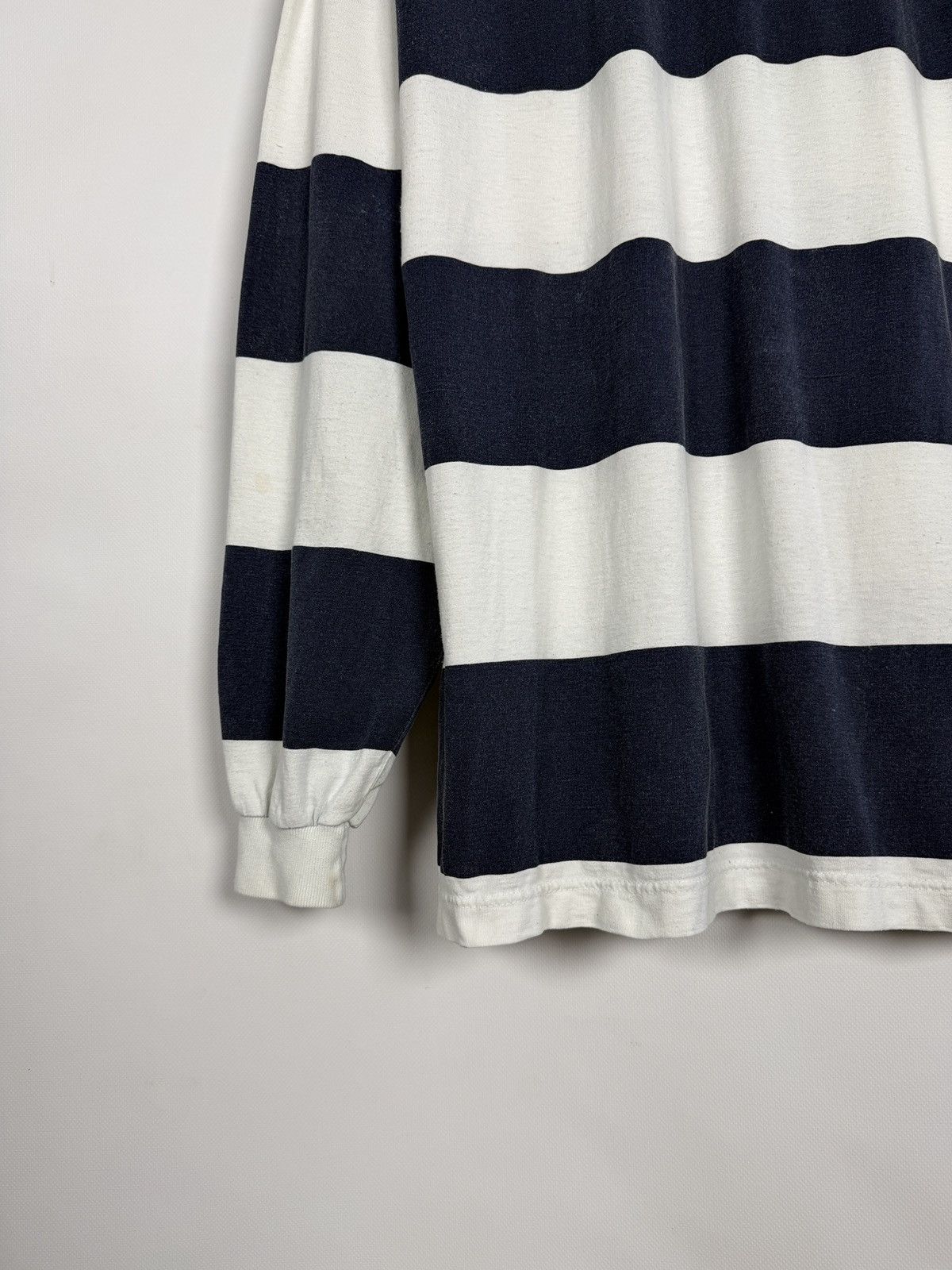 Levi's Vintage Clothing Vintage 90s Levi’s Long Sleeve Striped Polo Shirt Rugby Sz M Size US M / EU 48-50 / 2 - 12 Thumbnail