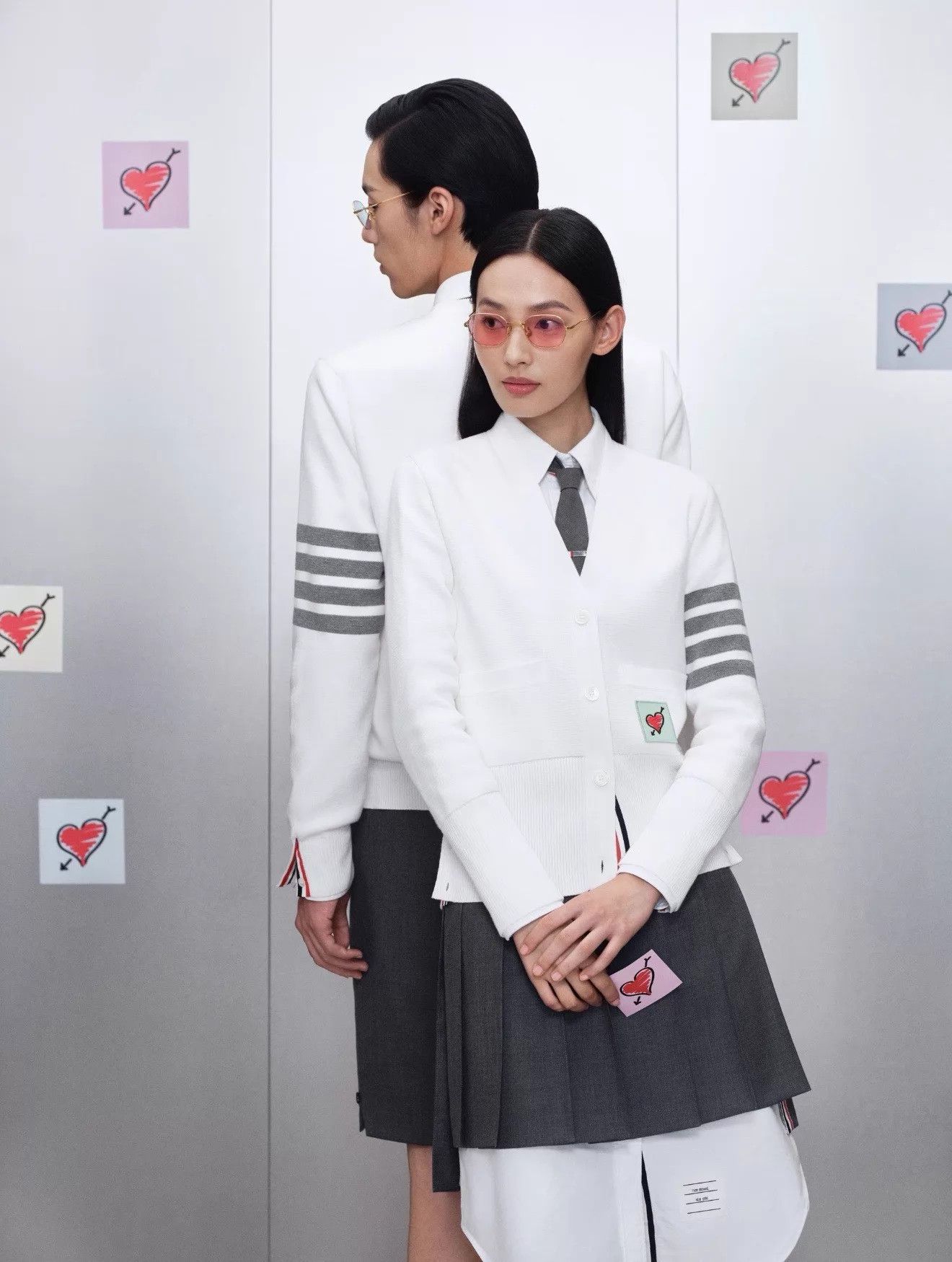 Thom Browne Thom Browne Women's Charcoal Pleated Skirt Size 36 Size 25" / US 0 / IT 36 - 9 Thumbnail