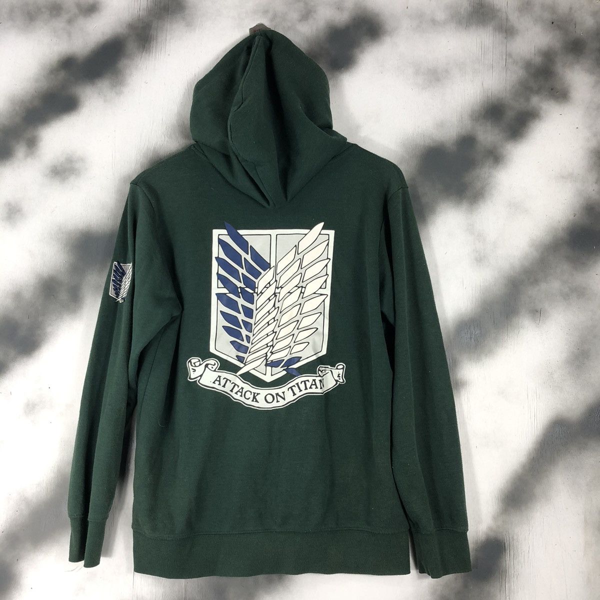 Anime × Japanese Brand ATACK ON TITAN EMBROIDERED LOGO HOODED Size US L / EU 52-54 / 3 - 1 Thumbnail