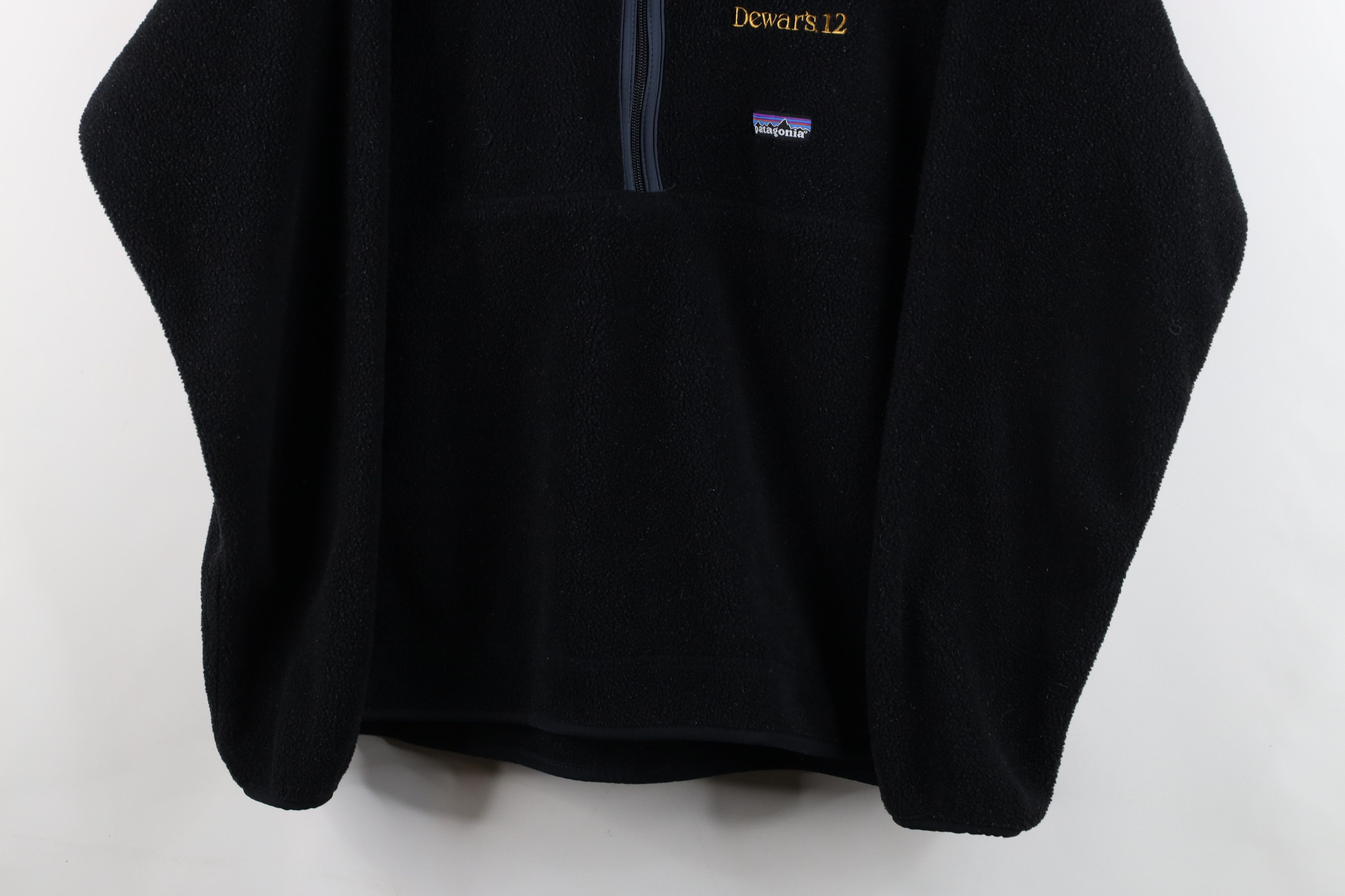 Patagonia Vintage Patagonia Synchilla Scotch Whisky Fleece Sweater Size US L / EU 52-54 / 3 - 3 Thumbnail