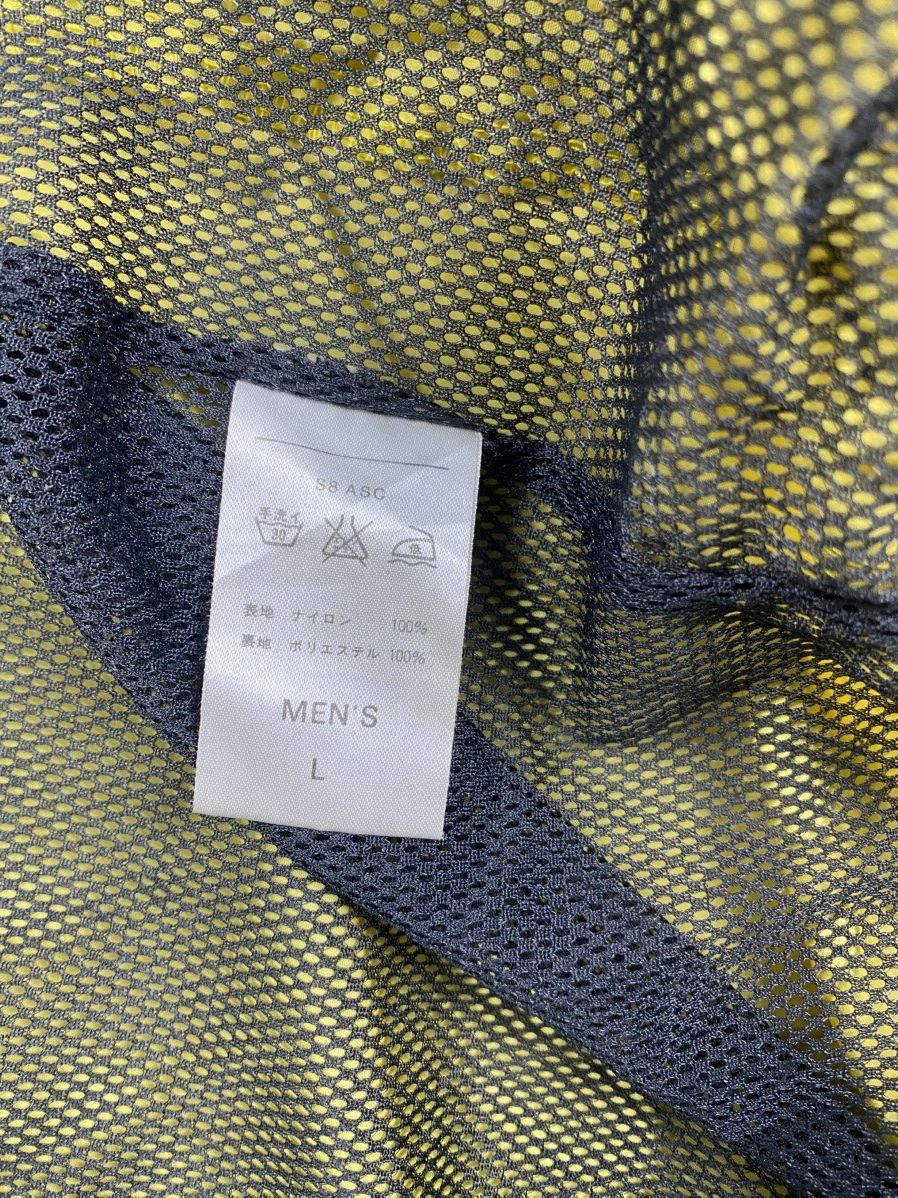 Nike Vintage 90’S Nike Yellow Fleece Lined Hooded Windbreaker Size US L / EU 52-54 / 3 - 10 Thumbnail