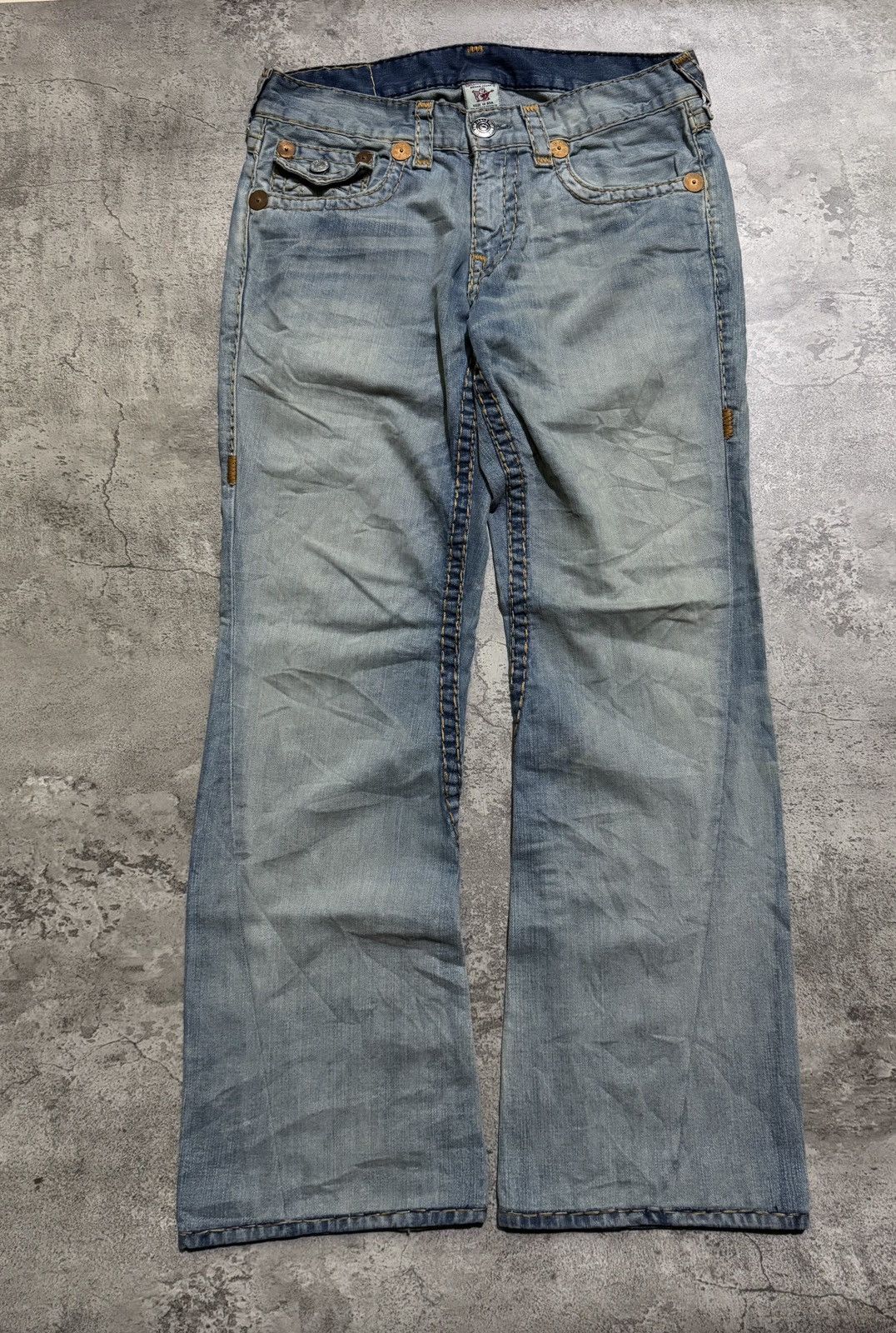 True Religion Y2k True Relegion Baggy jeans Size US 35 - 2 Thumbnail