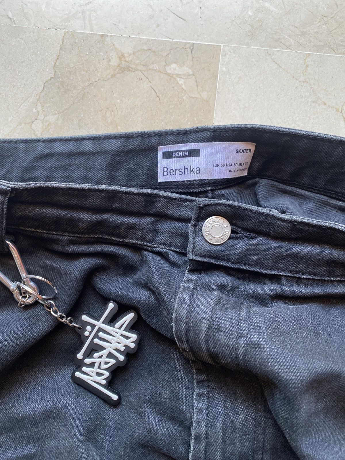 Bershka Baggy denim jeans Size US 38 / EU 54 - 4 Thumbnail