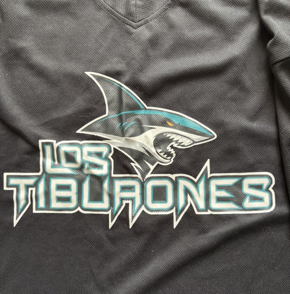 Vintage San Jose Sharks Spanish Heritage Jersey Size US XL / EU 56 / 4 - 2 Thumbnail